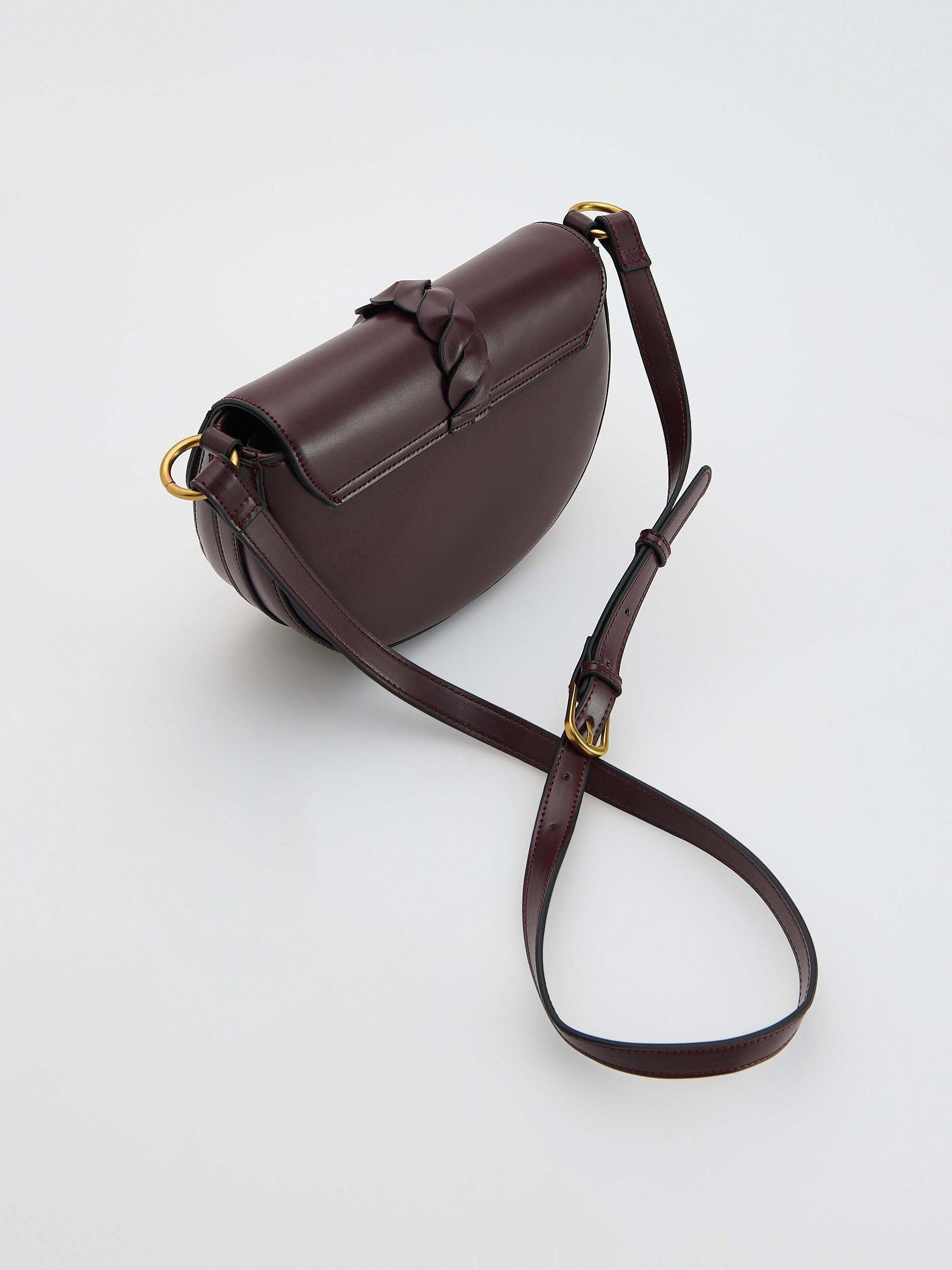 Burgundy Small Shoulder Bag, Burgundy, large image number 2
