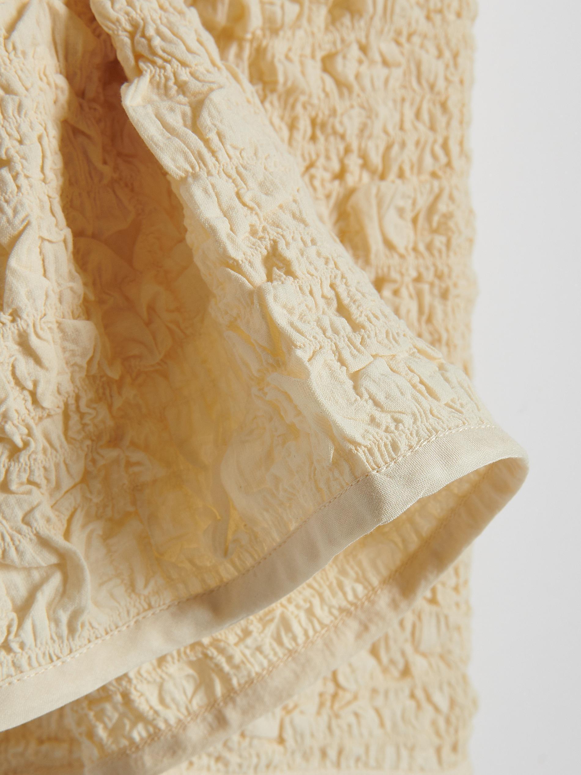 Cream Midi Length Skirt, , large image number 5