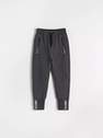 Reserved - Grey Cotton Joggers, Kids Boy