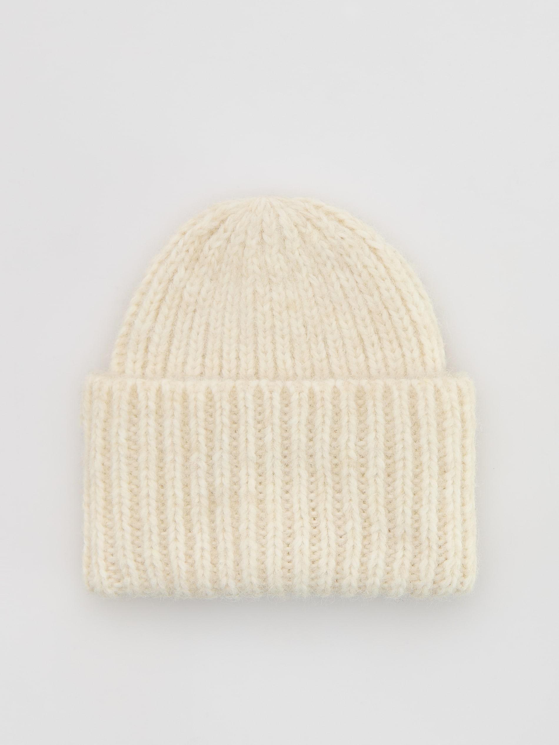 Cream Beanie, Ivory, large image number 2
