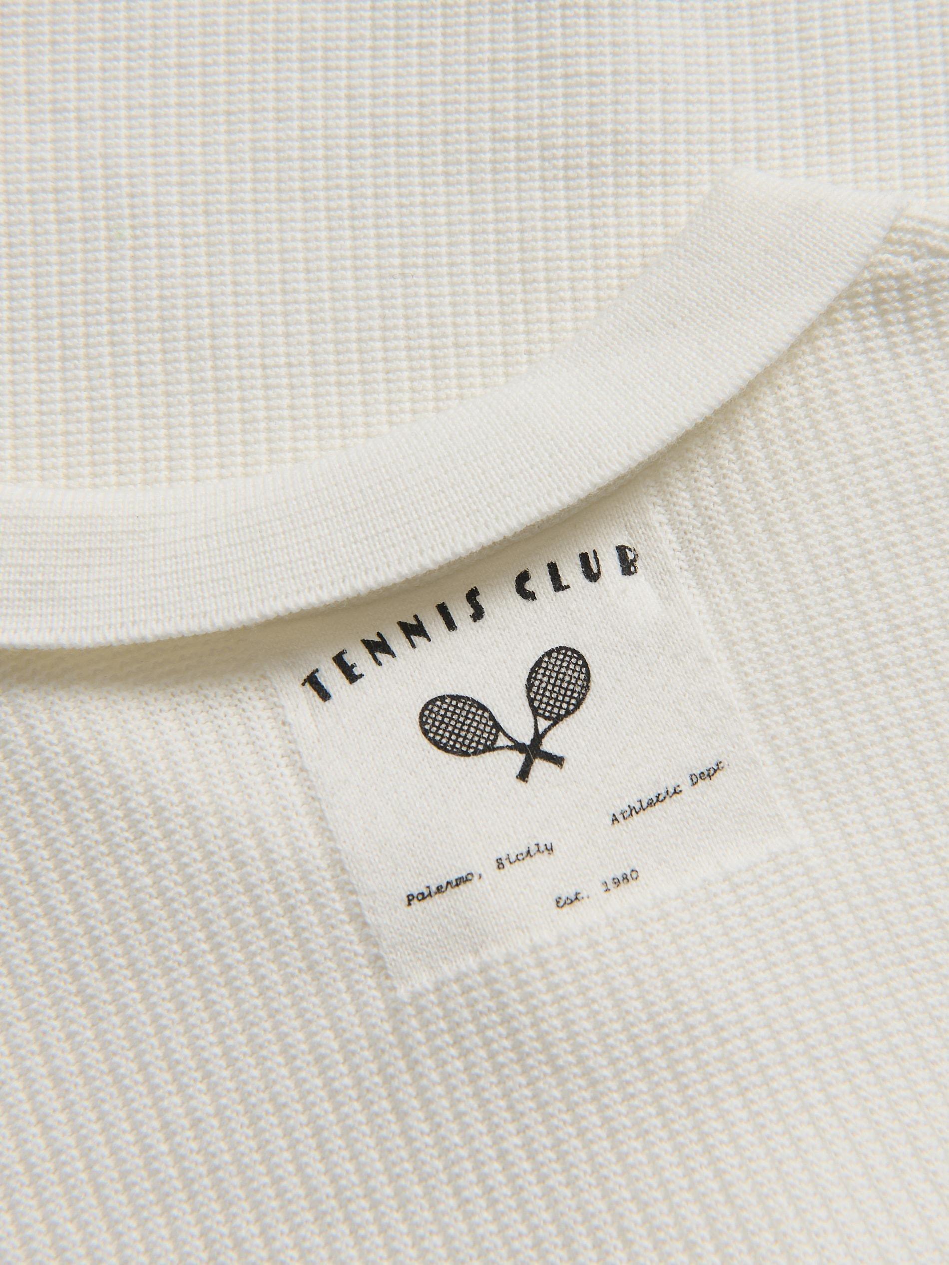 Cream Polo Shirt, Ivory, large image number 1