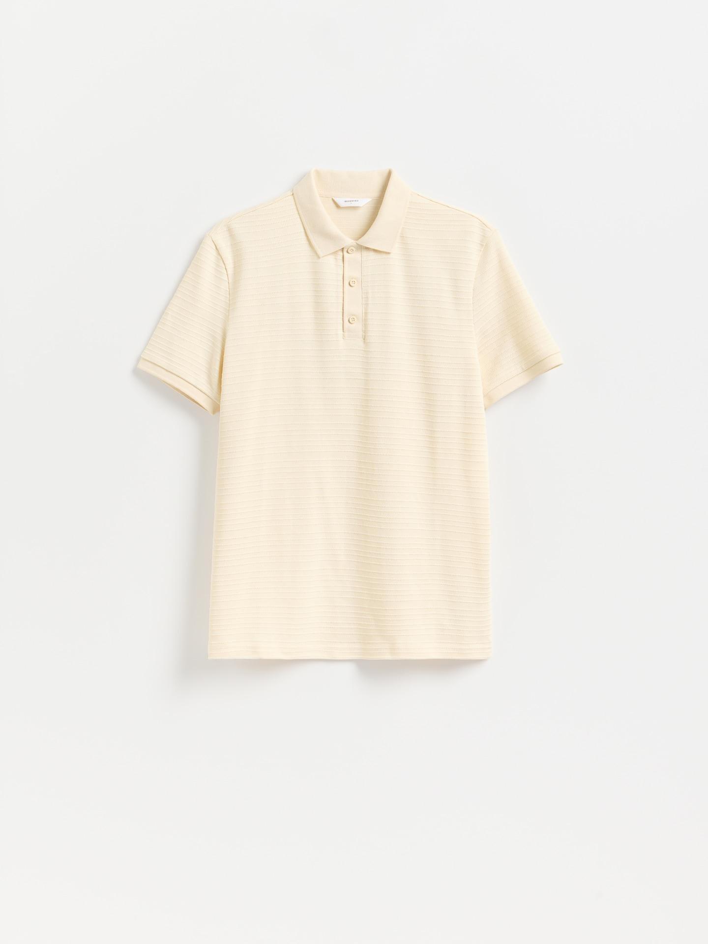 Beige Regular Fit Polo Shirt, Beige, large image number 4