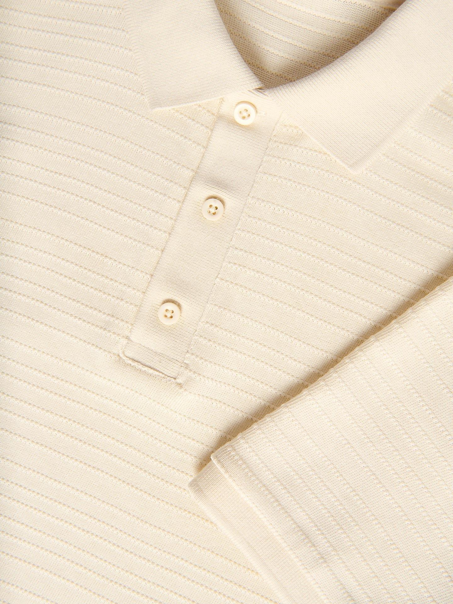 Beige Regular Fit Polo Shirt, Beige, large image number 5