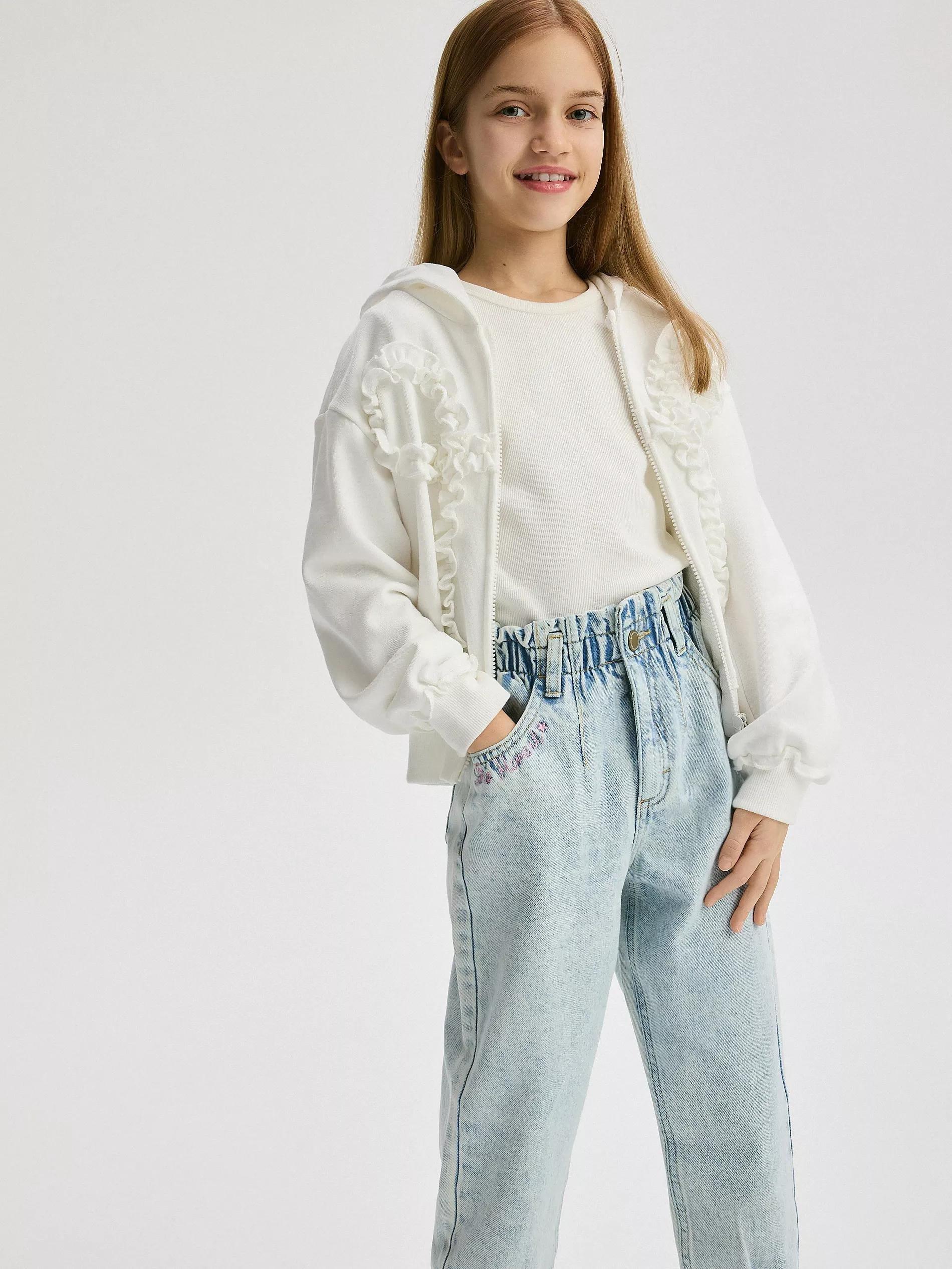 Blue Jeans Trousers, Kids Girl, , large image number 5