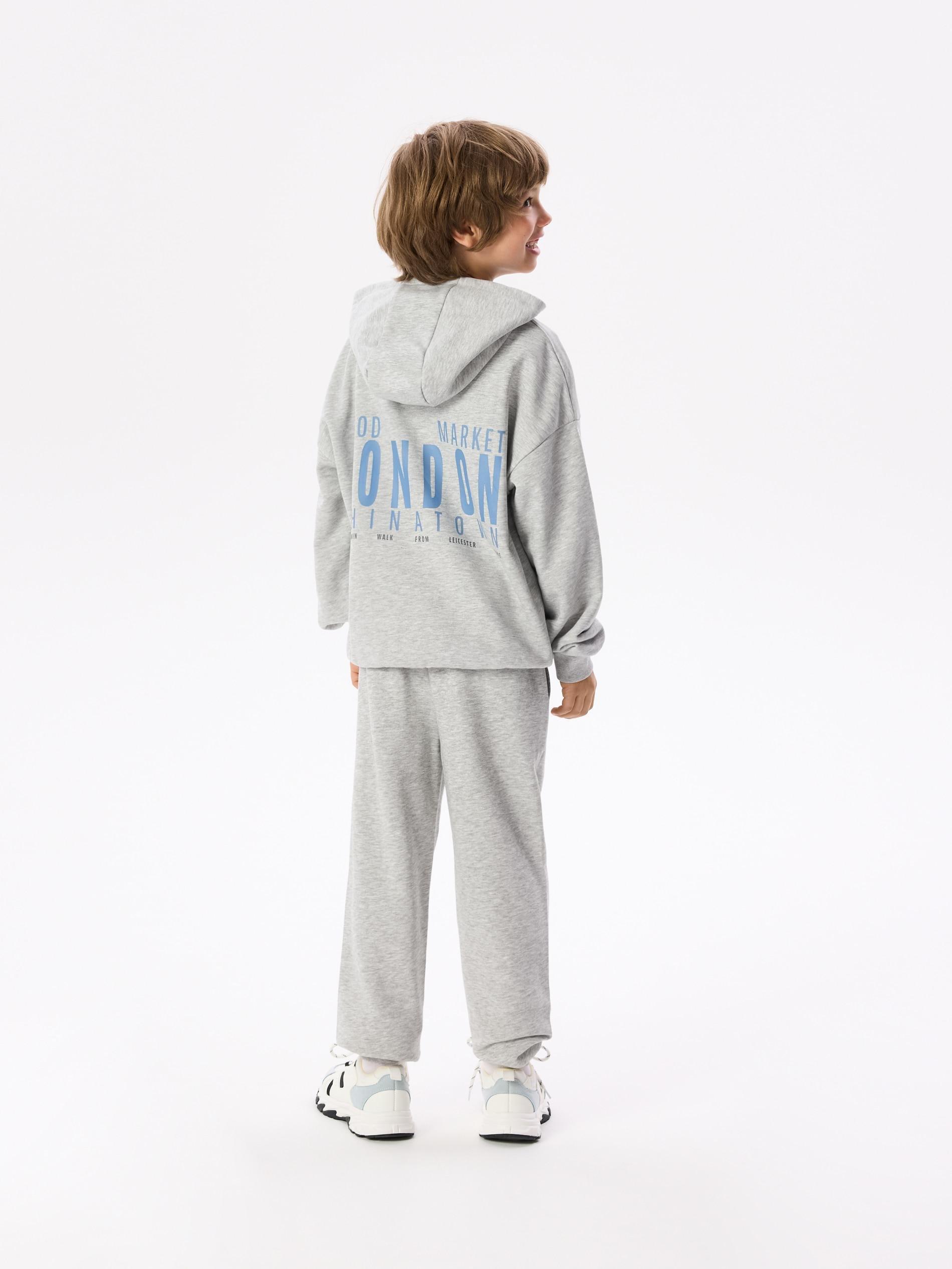 GREY , Kids Boys, Light grey, large image number 3