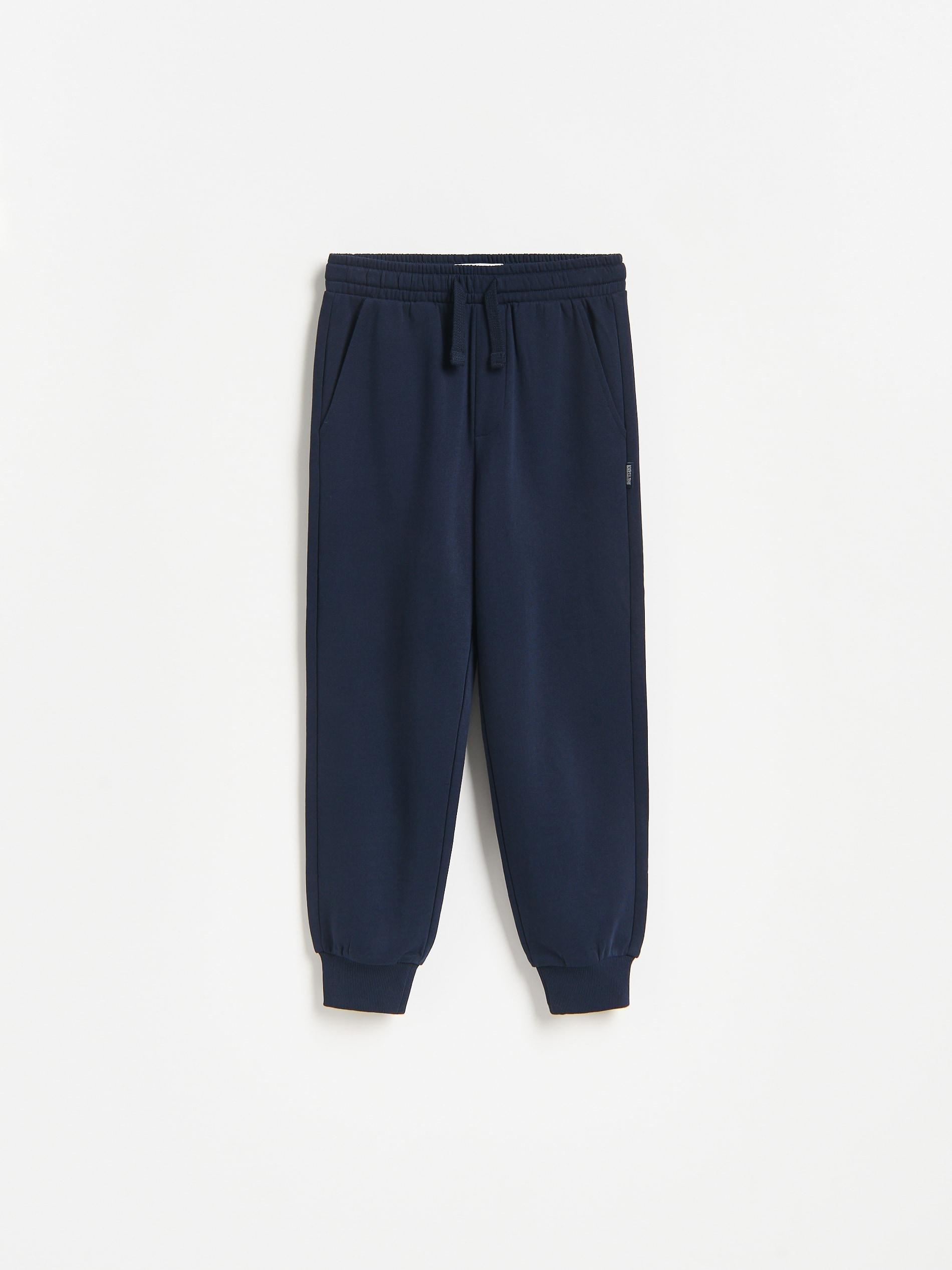 بنطال جوغر قطن كحلي, Navy, large image number 0