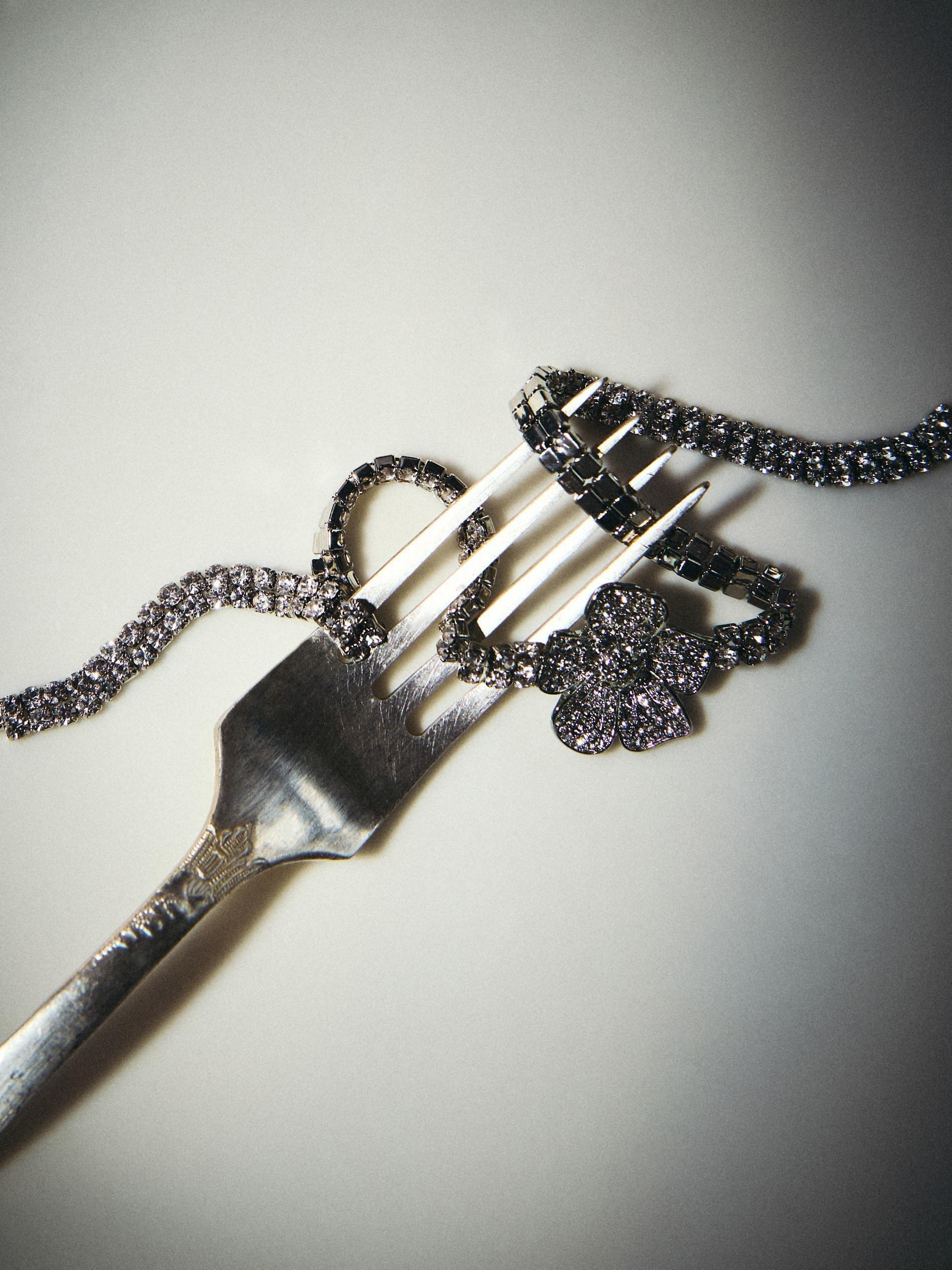 Silver Necklace With Pendant, Silver, large image number 1