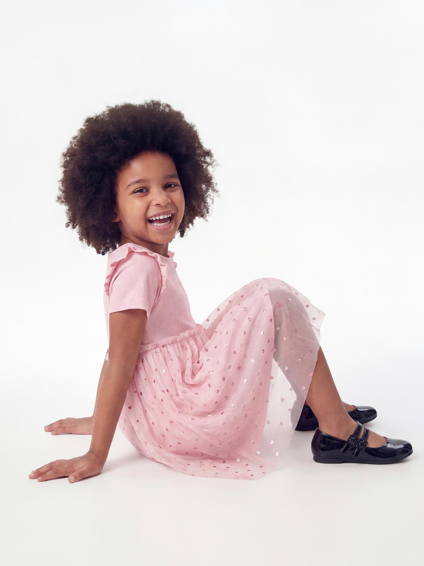 Pink Tulle Dress, Pink, medium