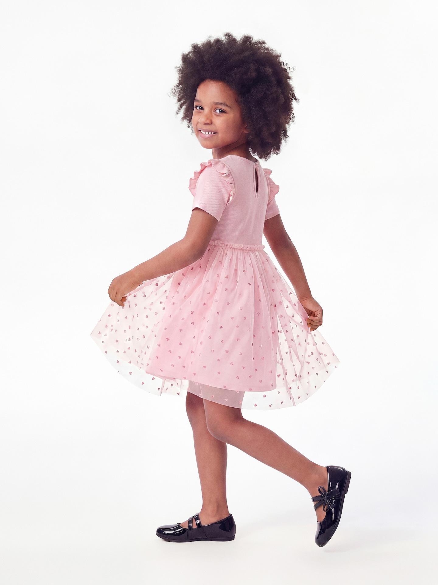 Pink Tulle Dress, Pink, medium