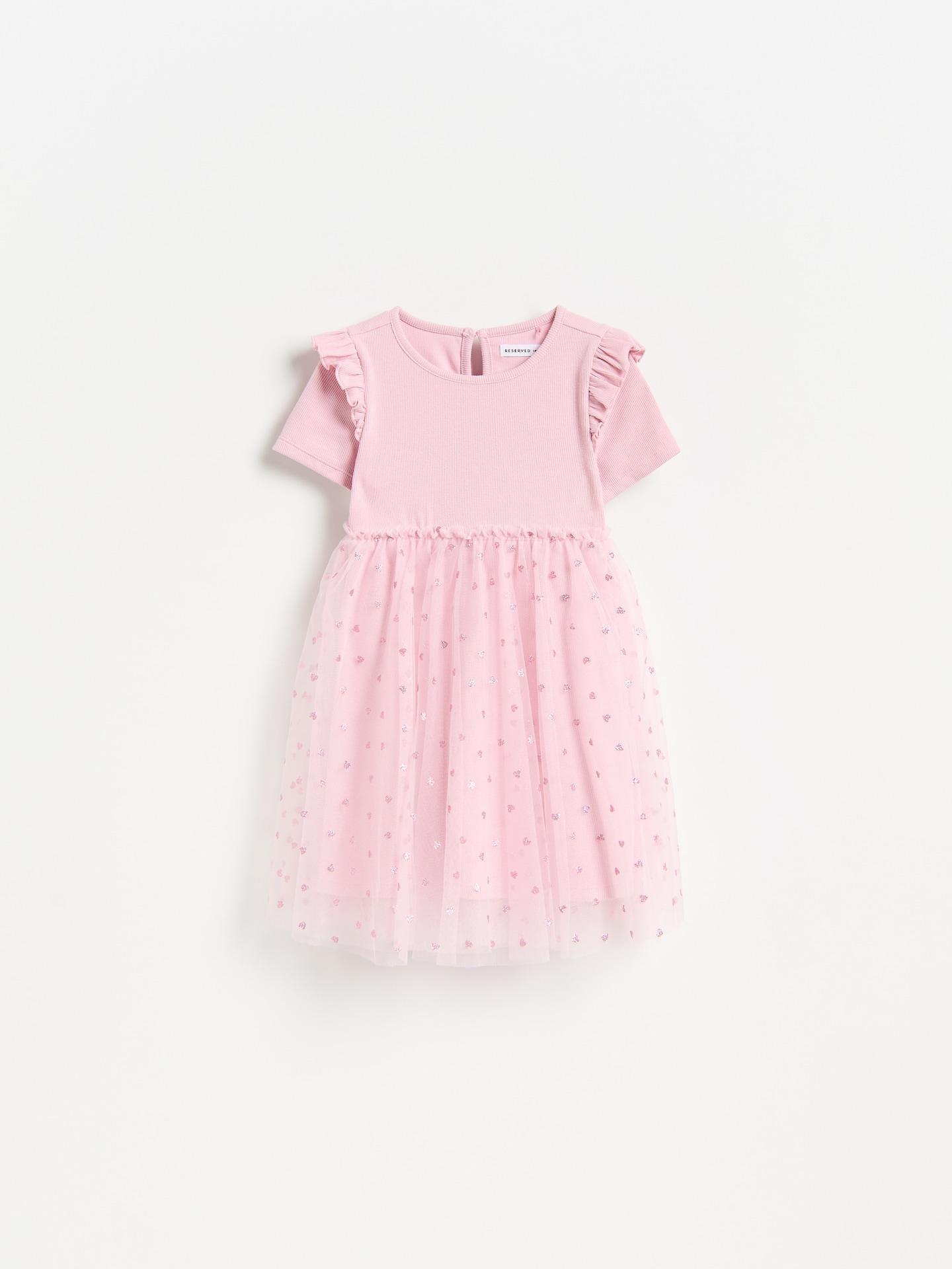 Pink Tulle Dress, Pink, medium