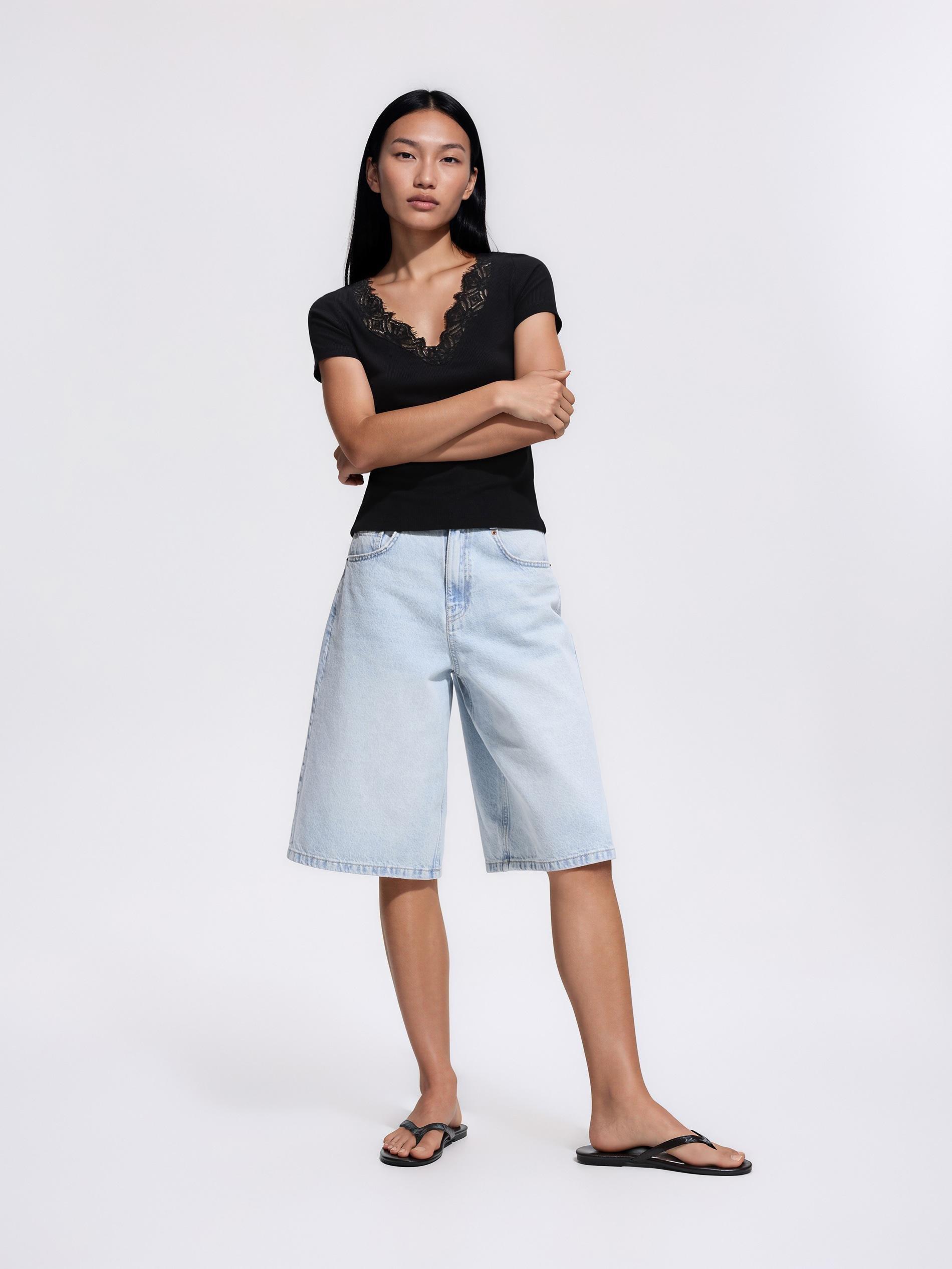 بلوزة فيسكوز أسود, Black, medium