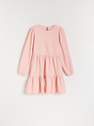 Reserved - Pink Cotton Dress, Kids Girl