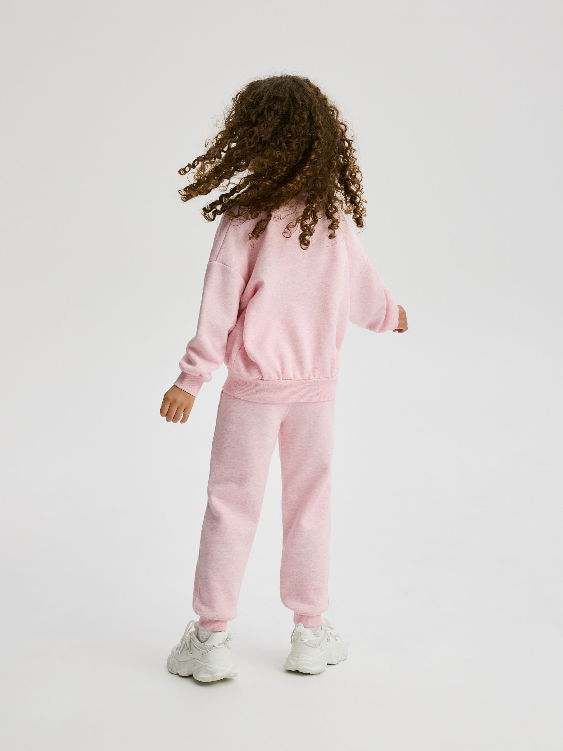 Pink Joggers With Cuffs, Pink, large image number 3