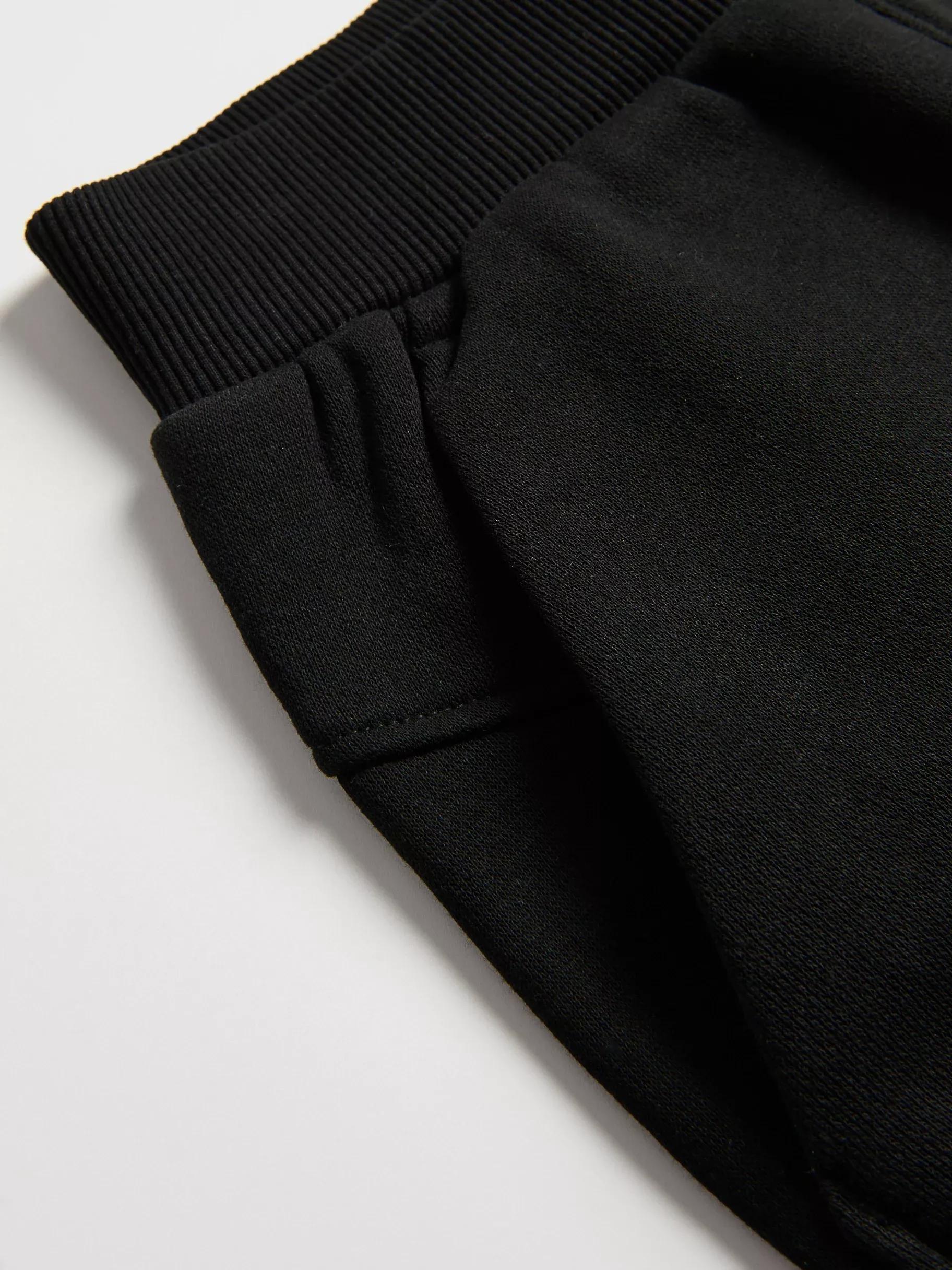 Black Sweatpants, Black, large image number 3