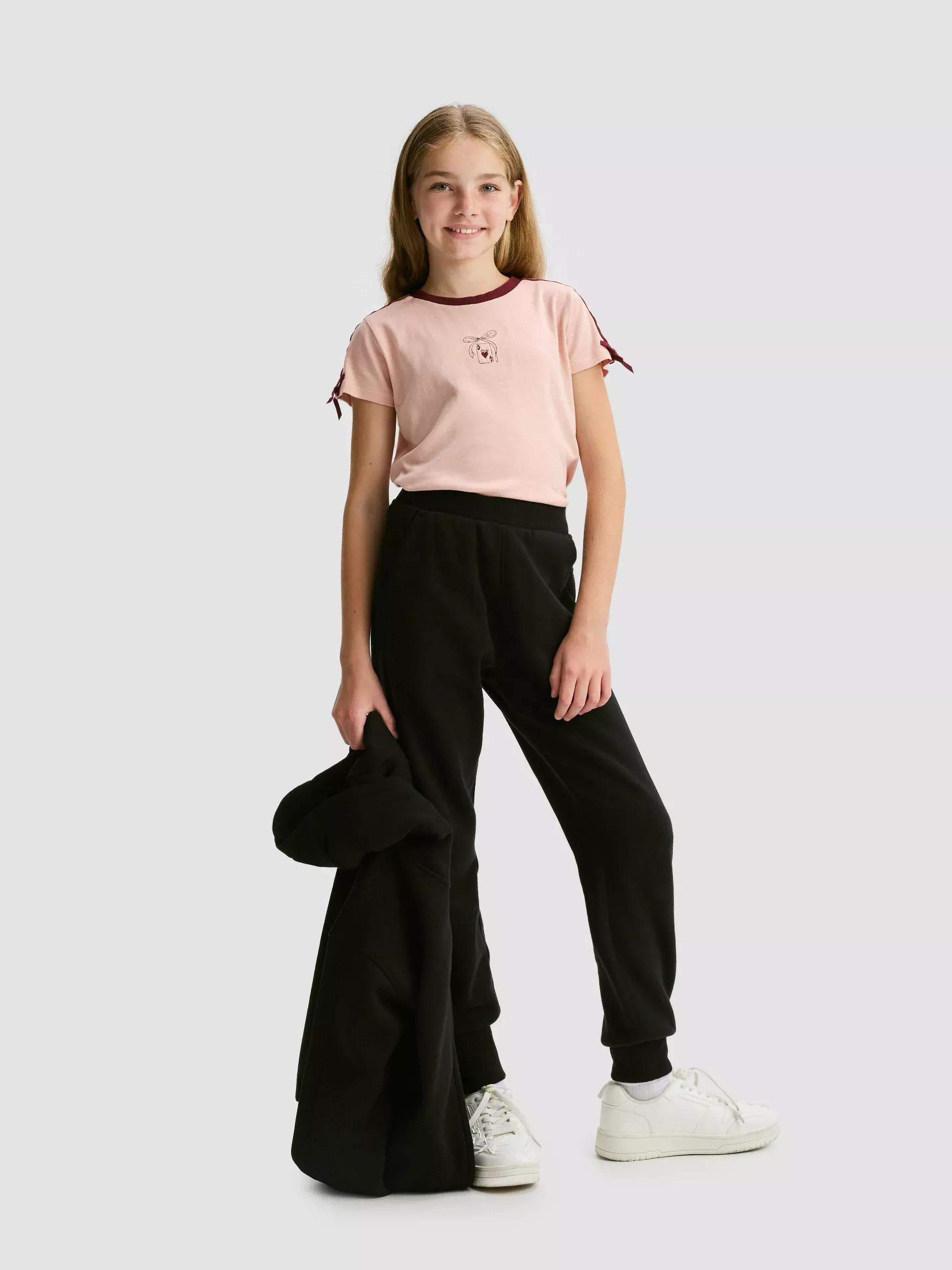 Black Sweatpants, Black, large image number 4