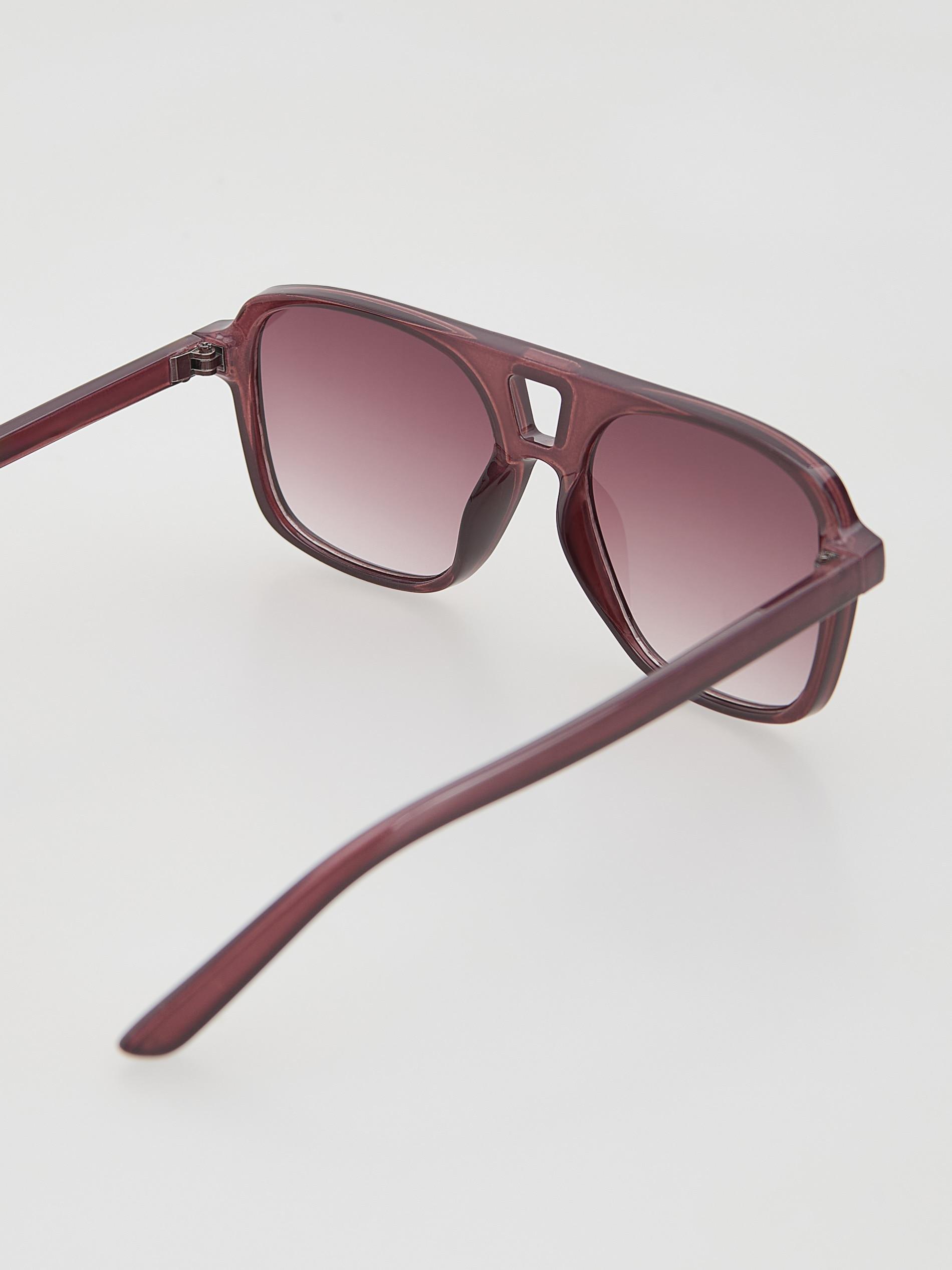 Maroon Sunglasses, Burgundy, large image number 1