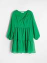 Reserved - Green Structural Fabric Dress, Women