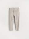Reserved - Beige Check Suit Trousers, Kids Boys