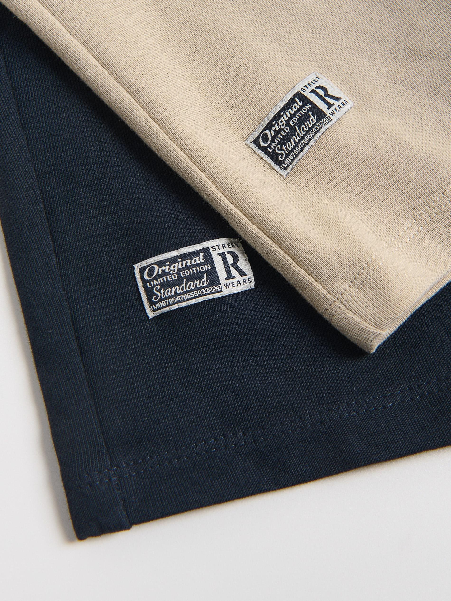 Navy 2-Pack Cotton Shorts, Navy, large image number 1