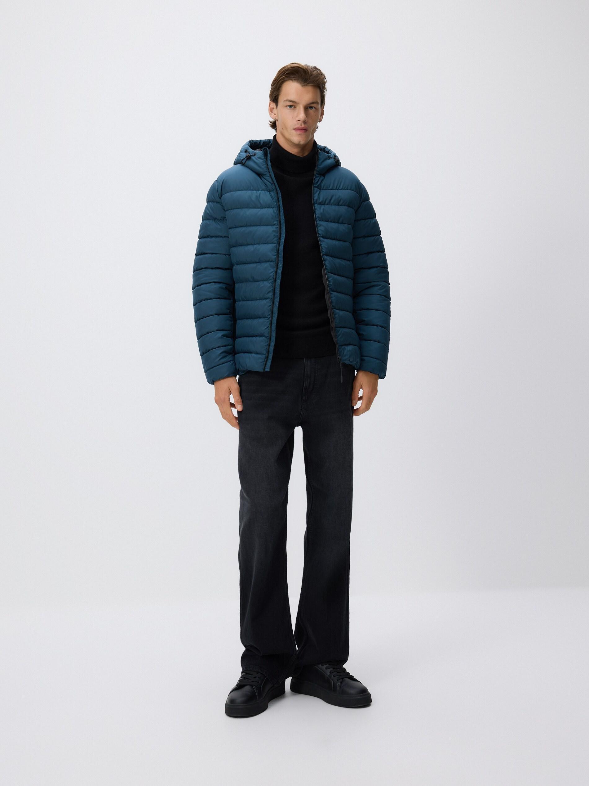 Green Jacket With Contrasting Inserts, Green, large image number 1
