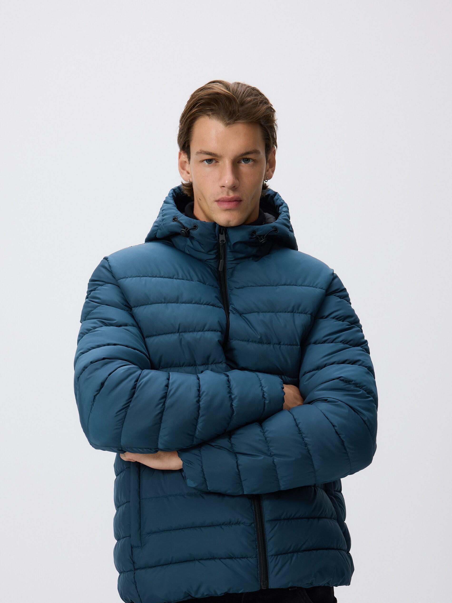 Green Jacket With Contrasting Inserts, Green, large image number 2