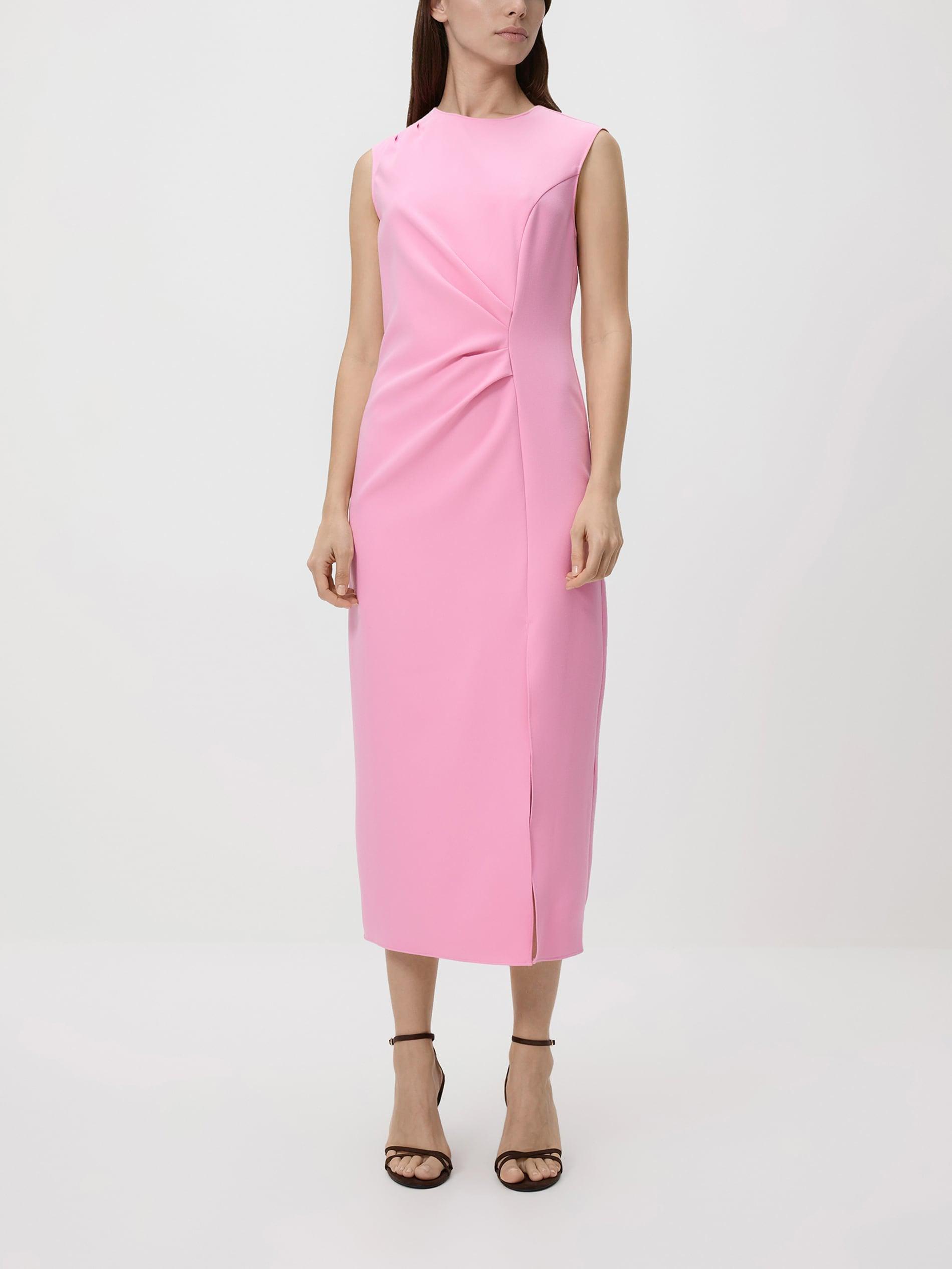 Pink Ruched Dress, Pink, large image number 2