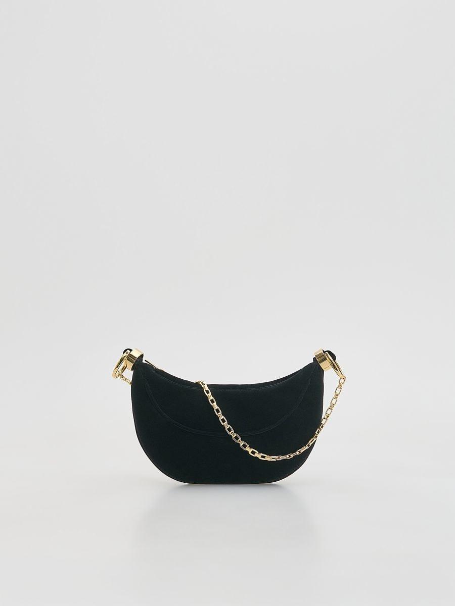 Black Handbag, Black, large image number 1
