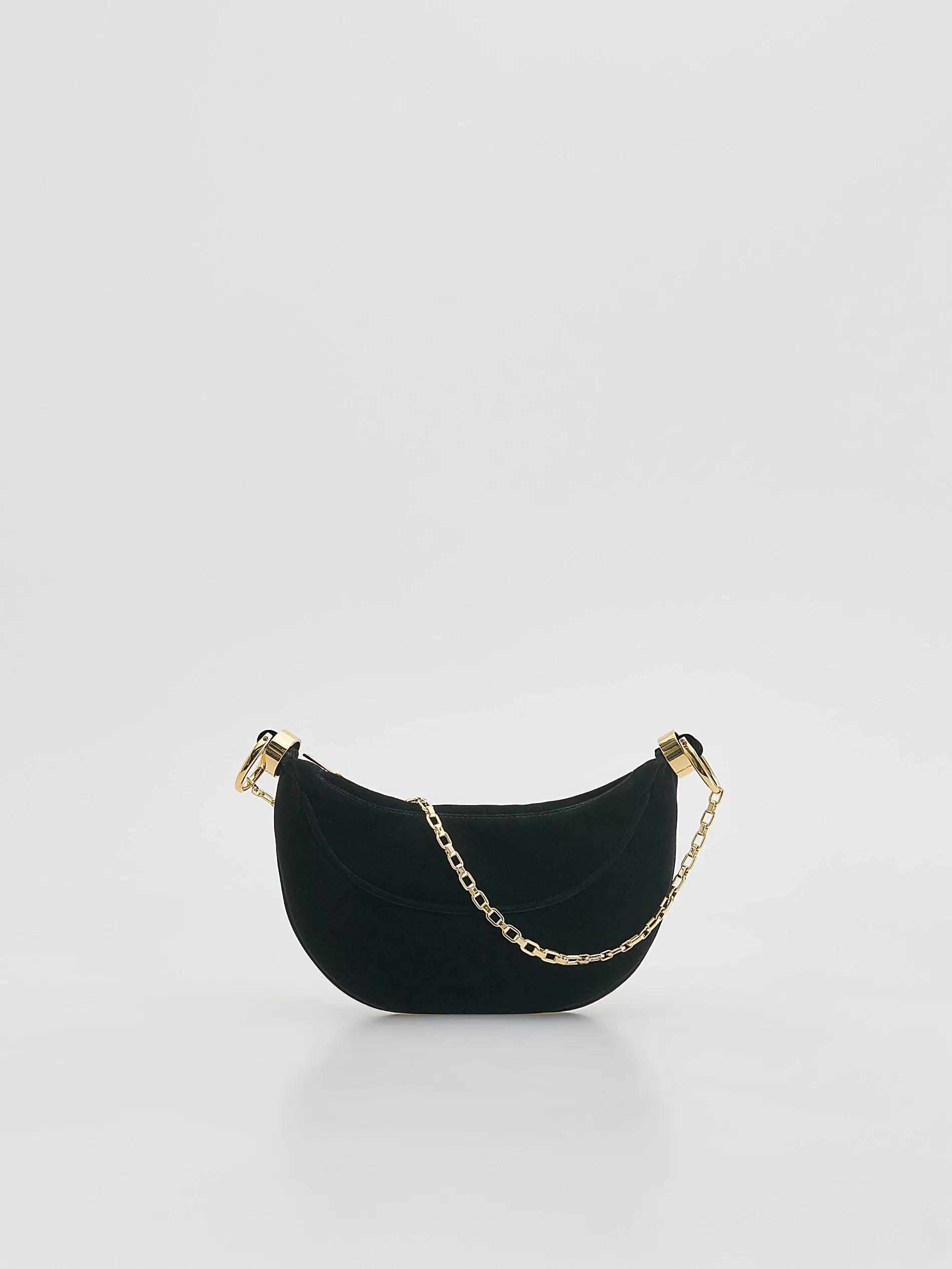 Black Small Chain Bag, Black, large image number 1