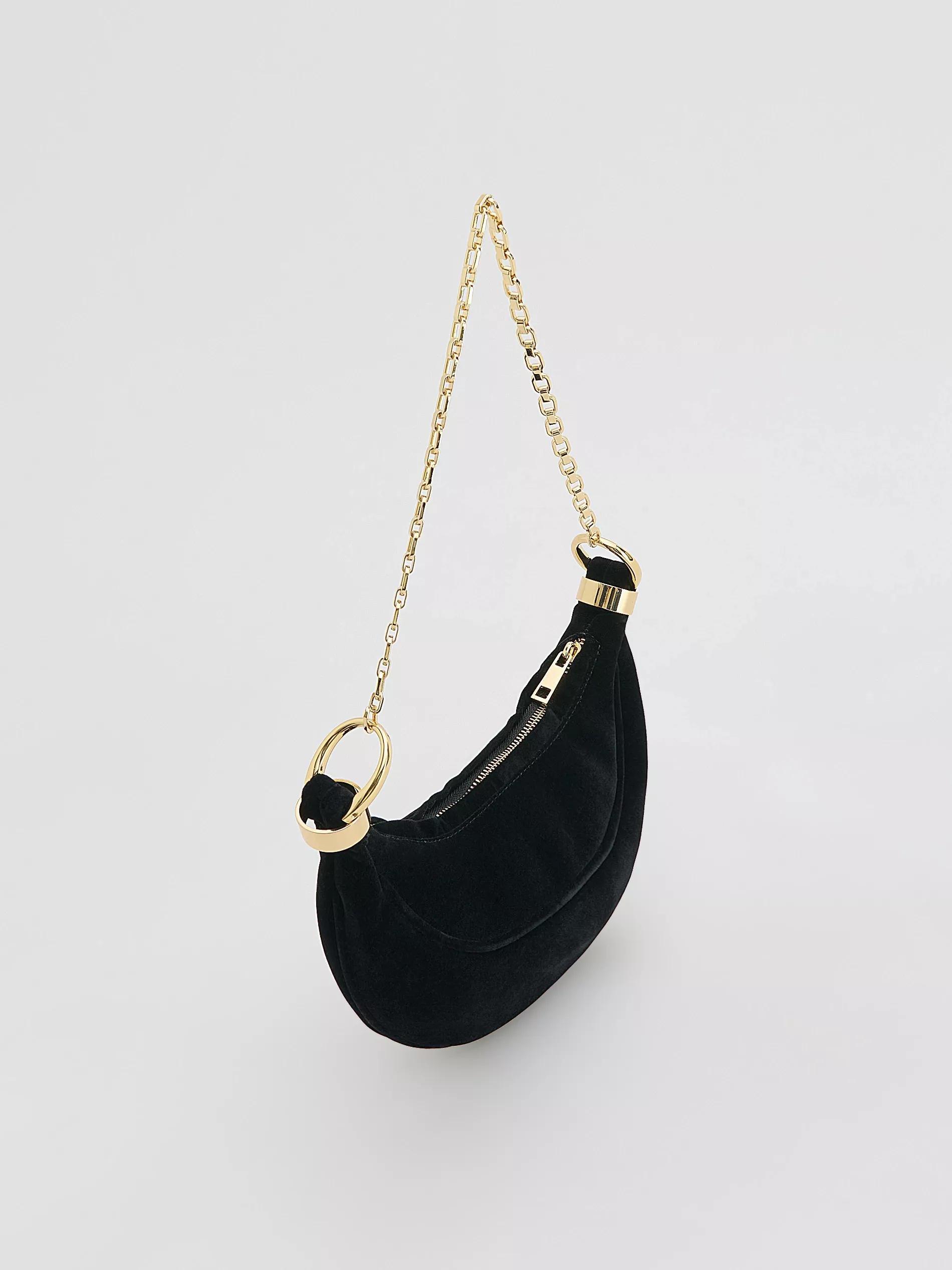 Black Small Chain Bag, Black, large image number 2