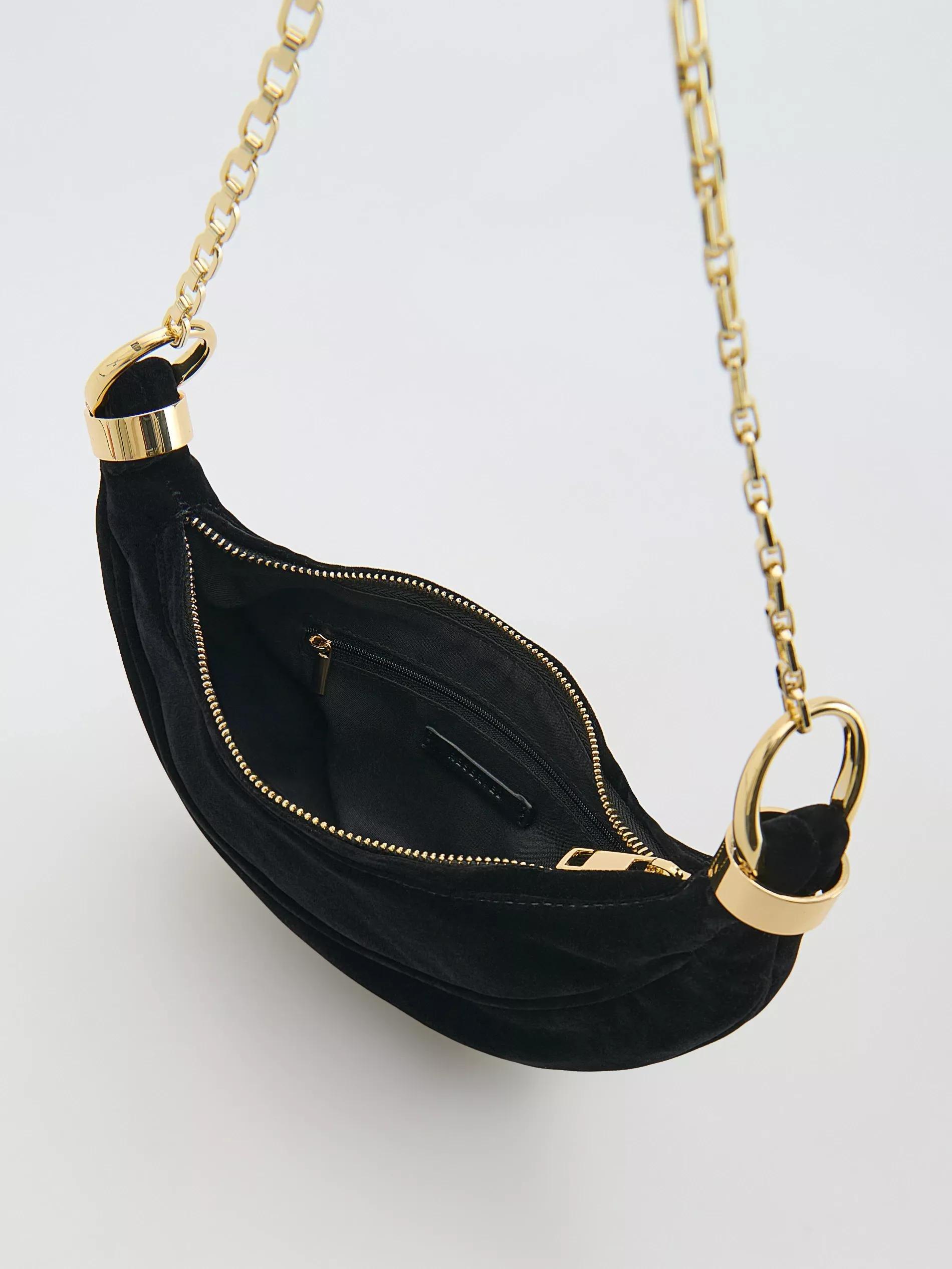 Black Small Chain Bag, Black, large image number 3