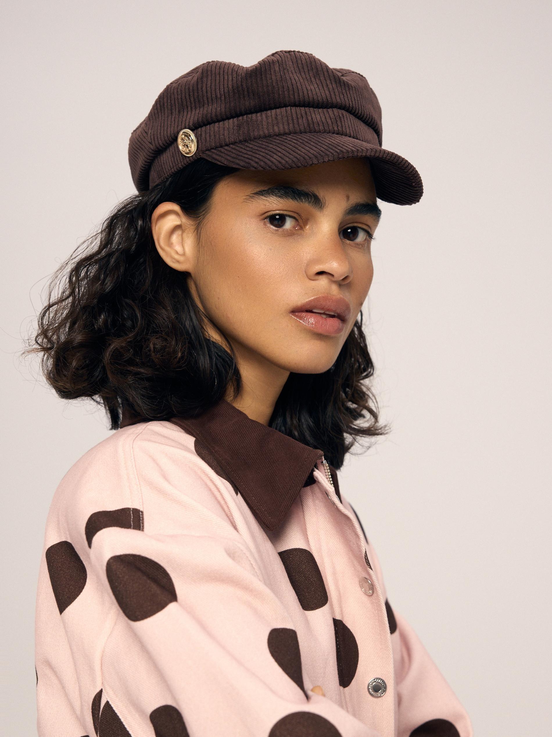 Pink Jacket With Contrasting Collar, Pink, medium