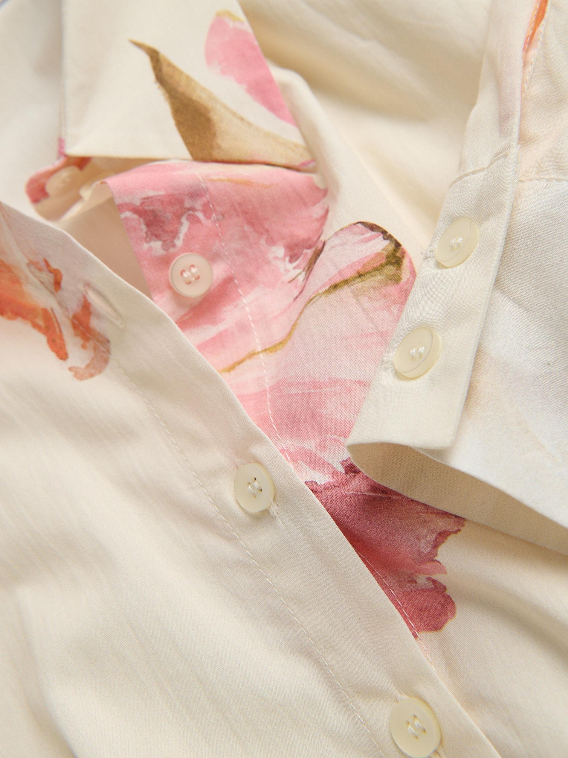 Multicolour Floral Shirt Dress, Multicolor, large image number 5