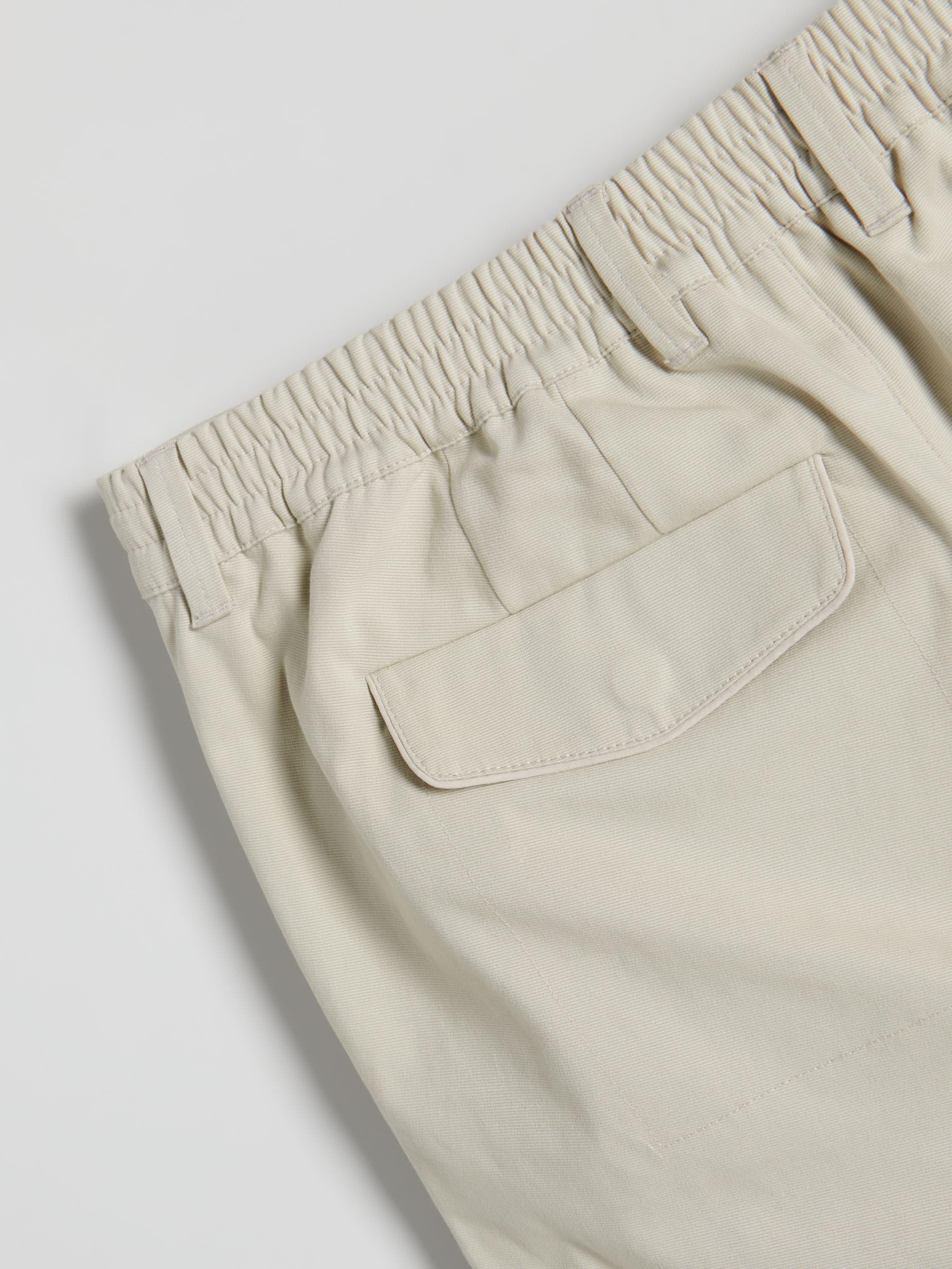 Cream Carrot Trousers, , large image number 5