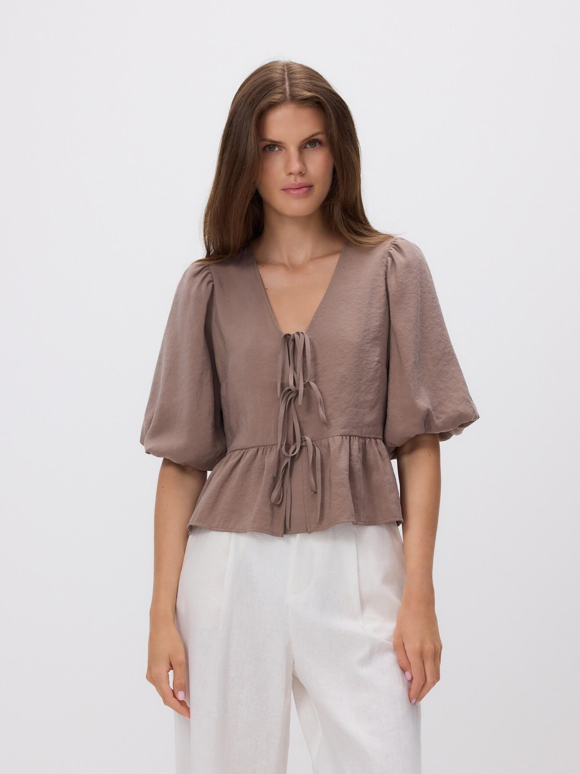 Beige Modal Rich Top, Beige, medium