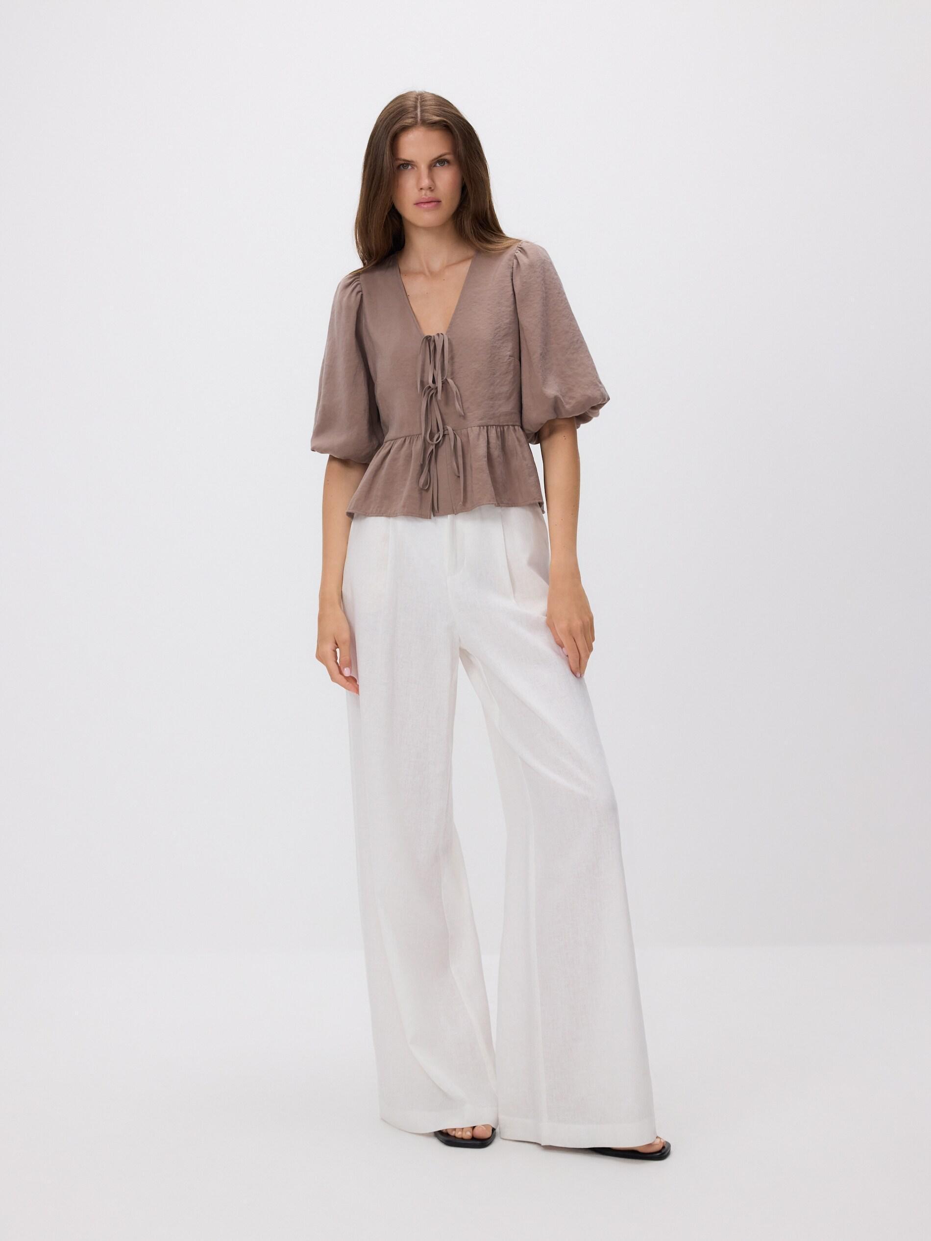 Beige Modal Rich Top, Beige, medium