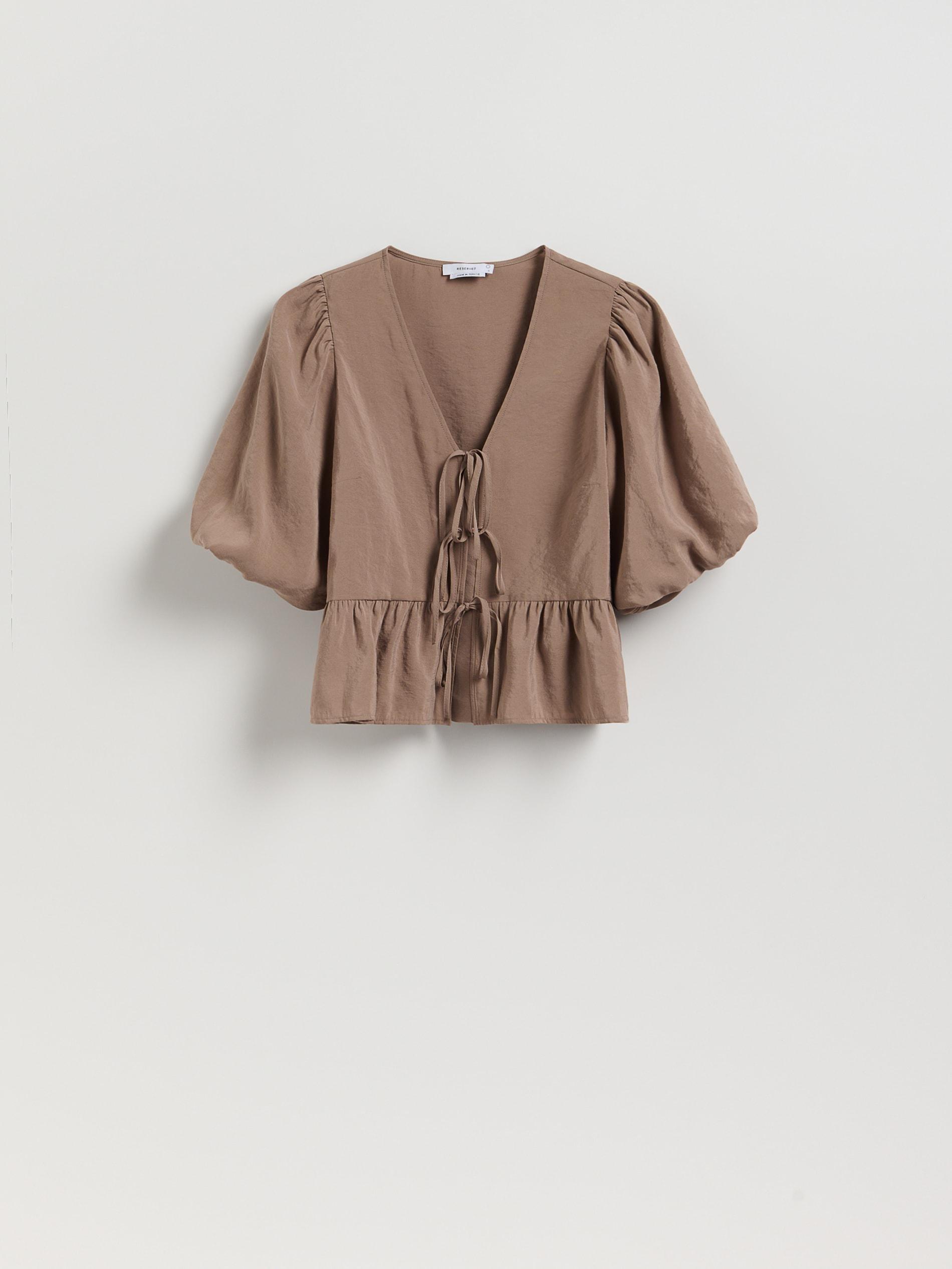 Beige Modal Rich Top, , large image number 4