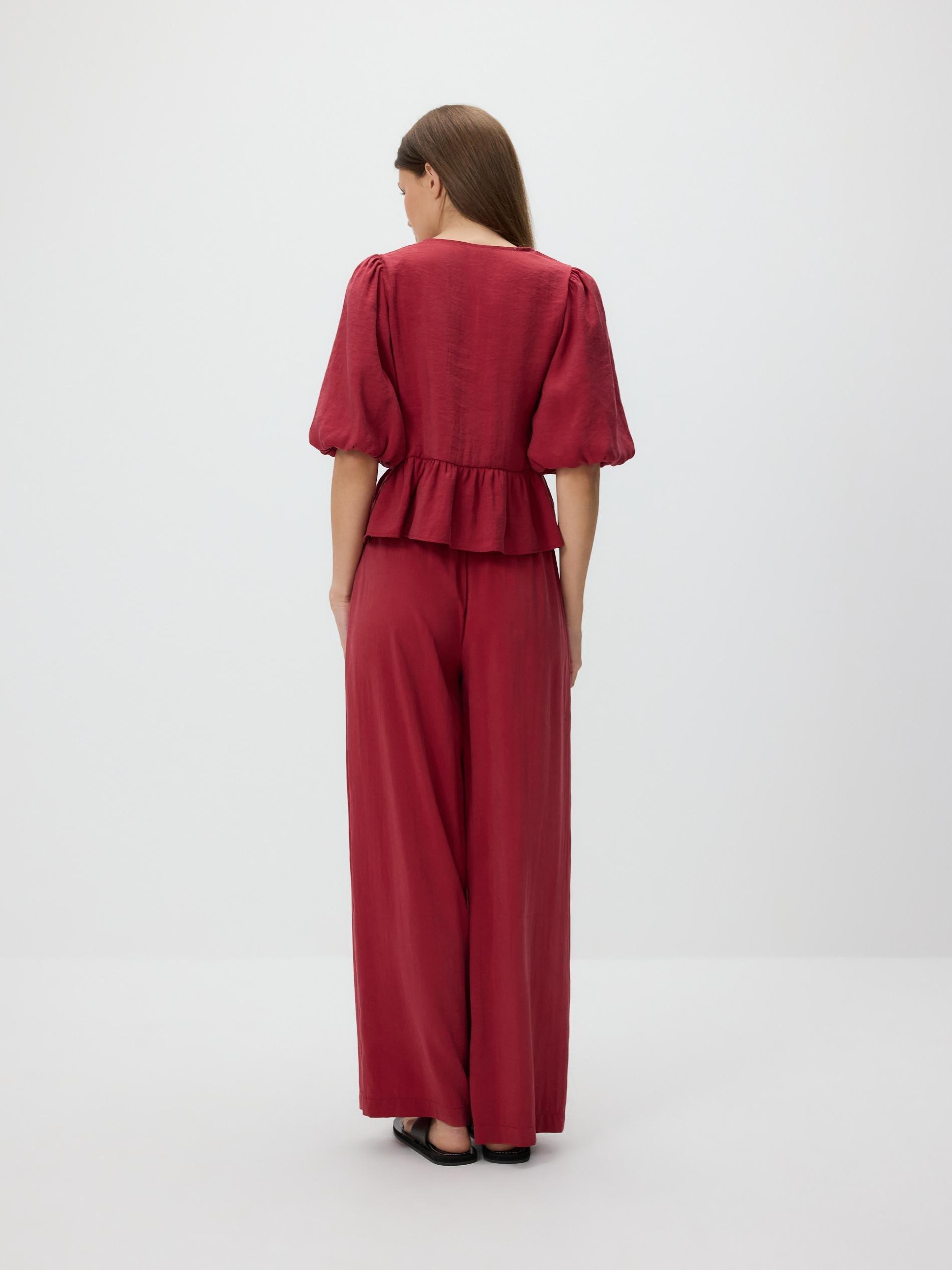 Maroon Modal Rich Top, , large image number 3