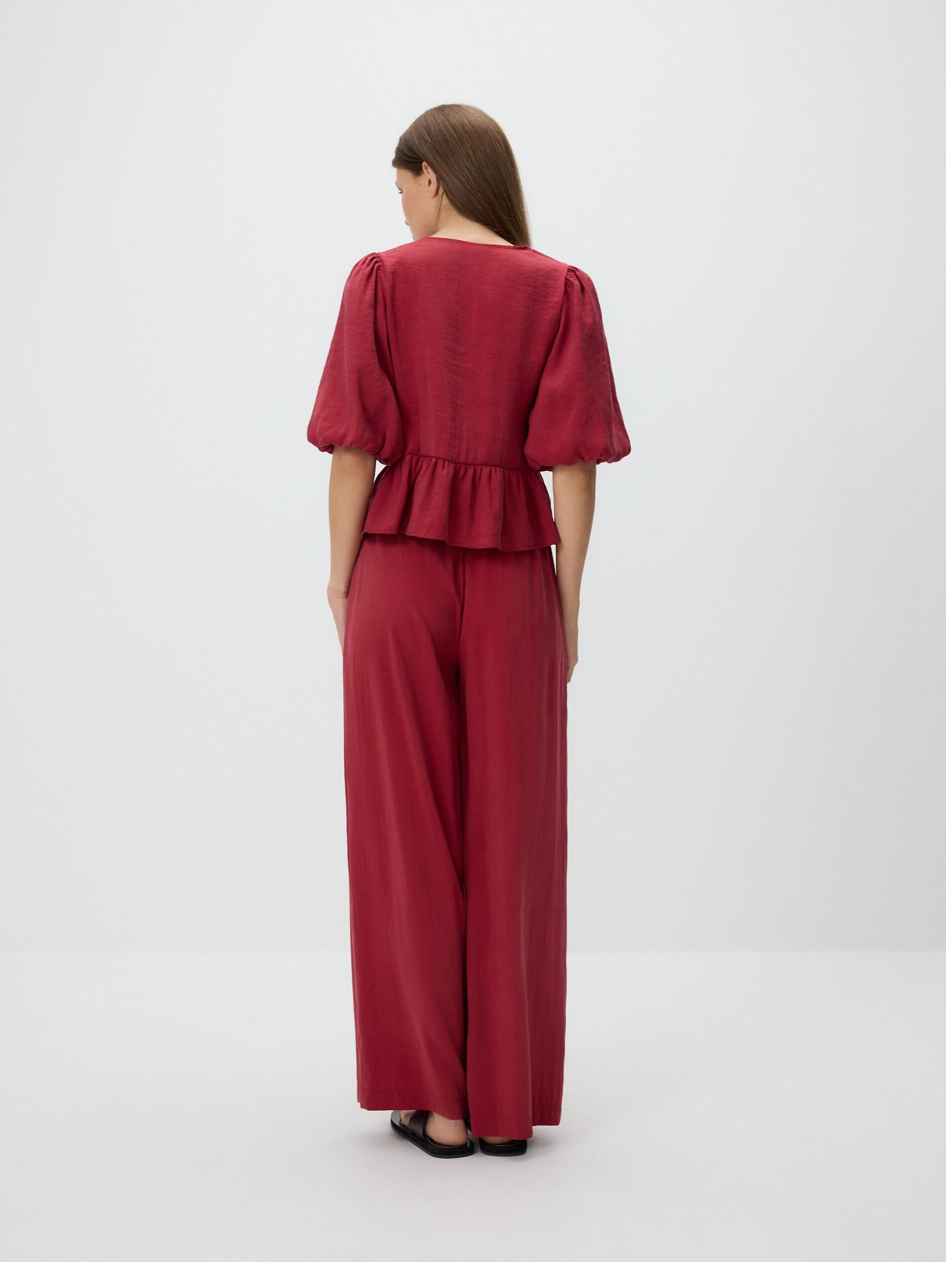 Maroon Modal Rich Top, Burgundy, large image number 3