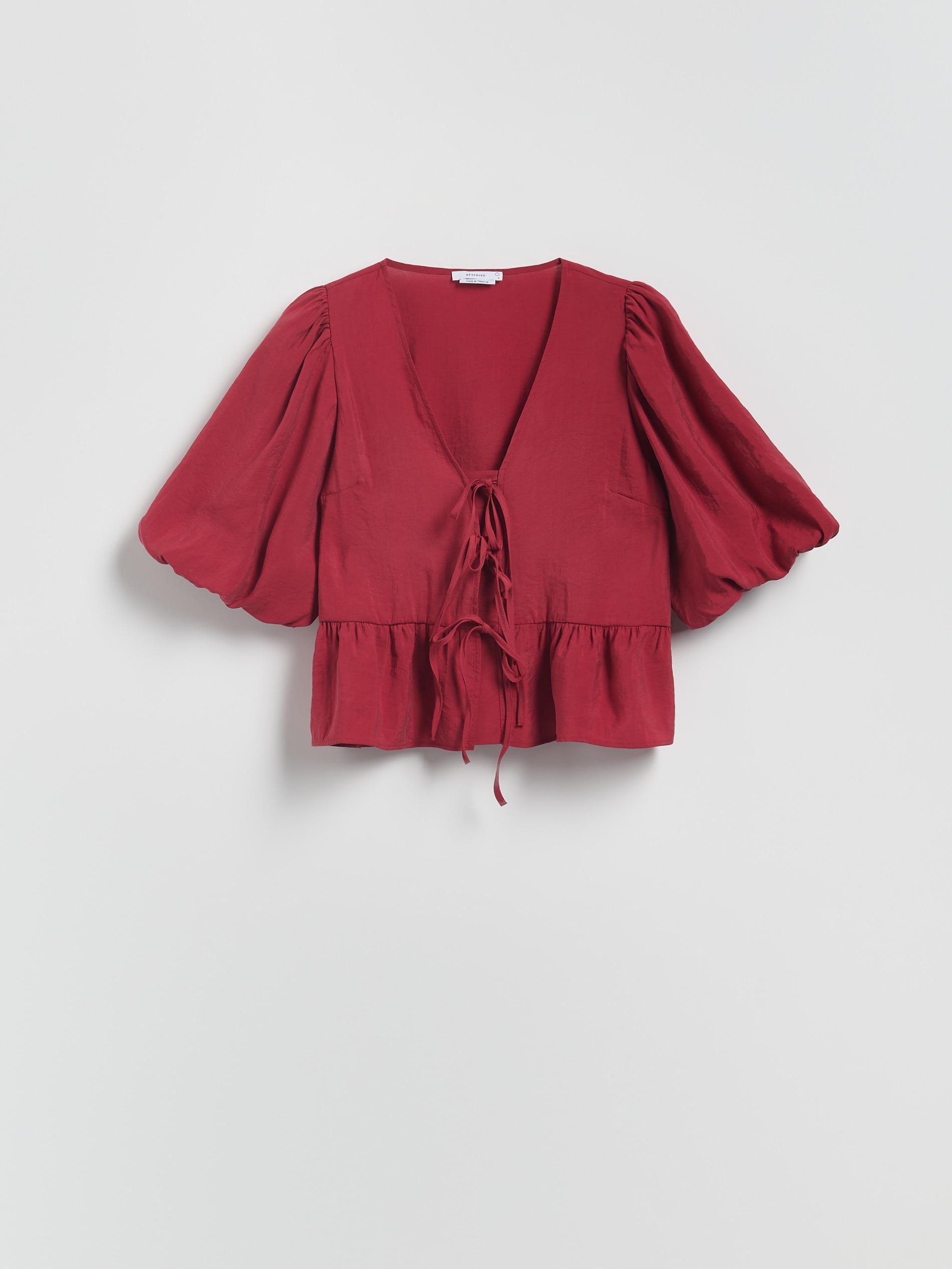 Maroon Modal Rich Top, , large image number 4