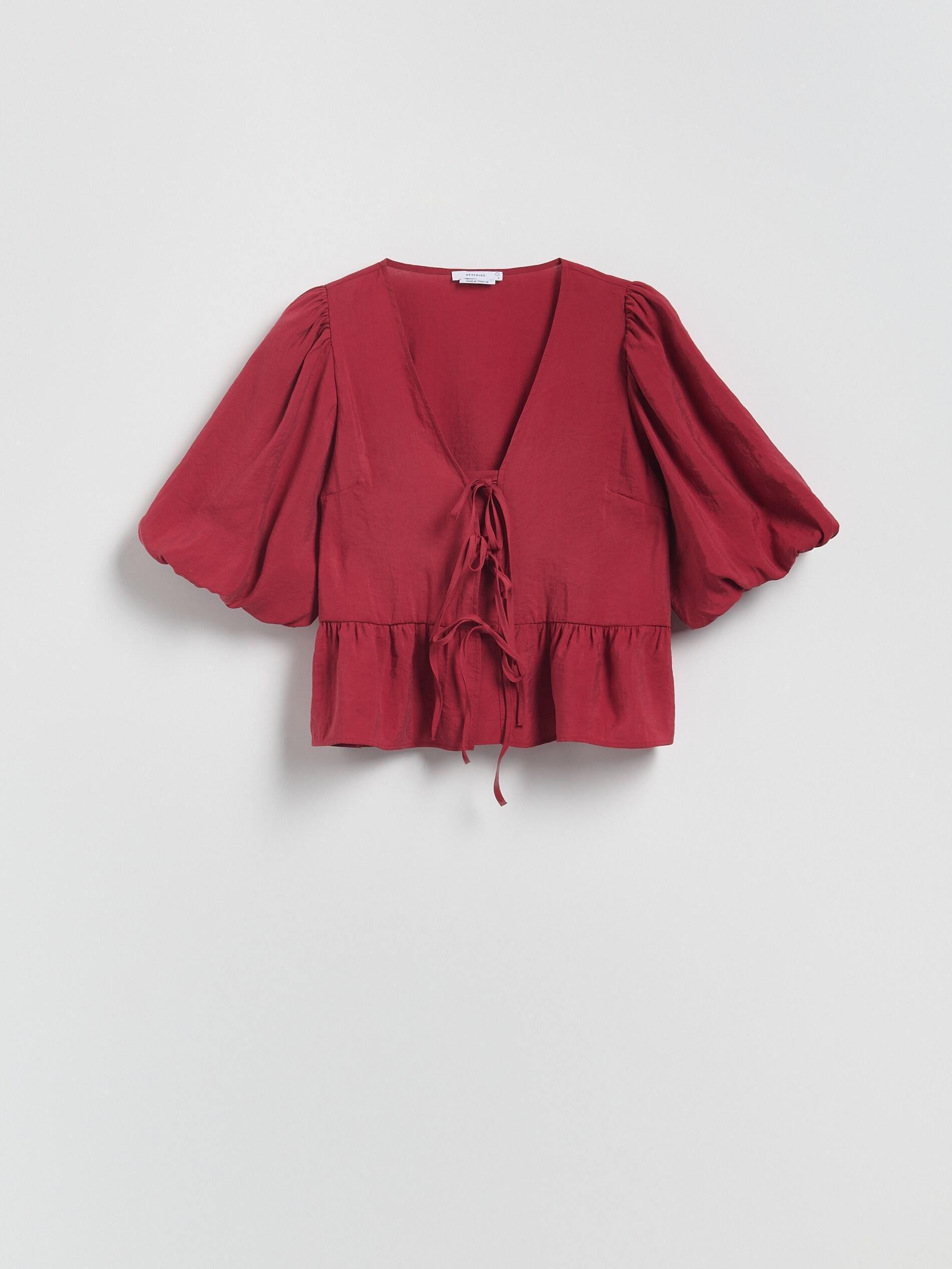 Maroon Modal Rich Top, Burgundy, large image number 4