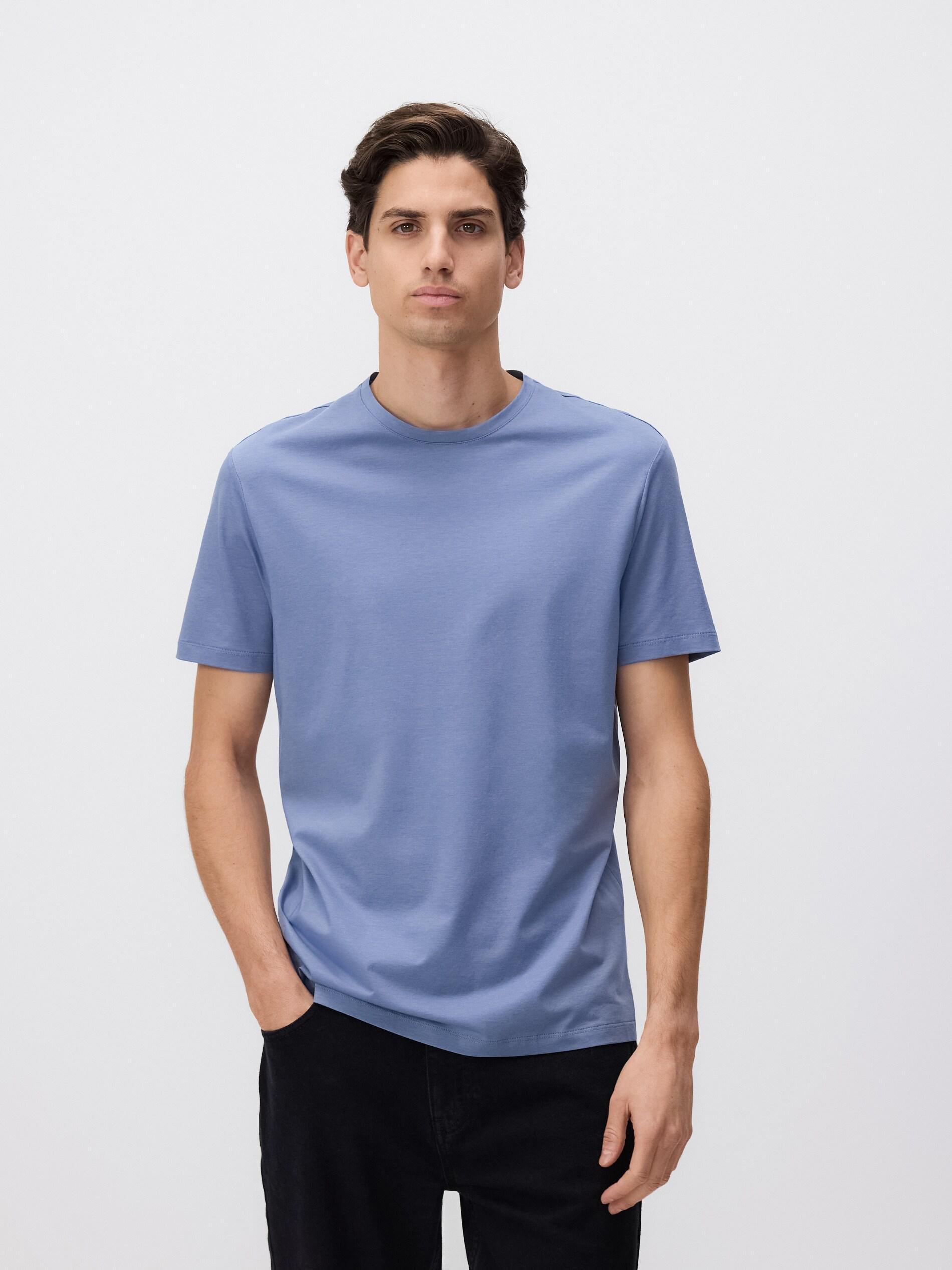 Slim Fit T-Shirt With Modal Blend, , large image number 1