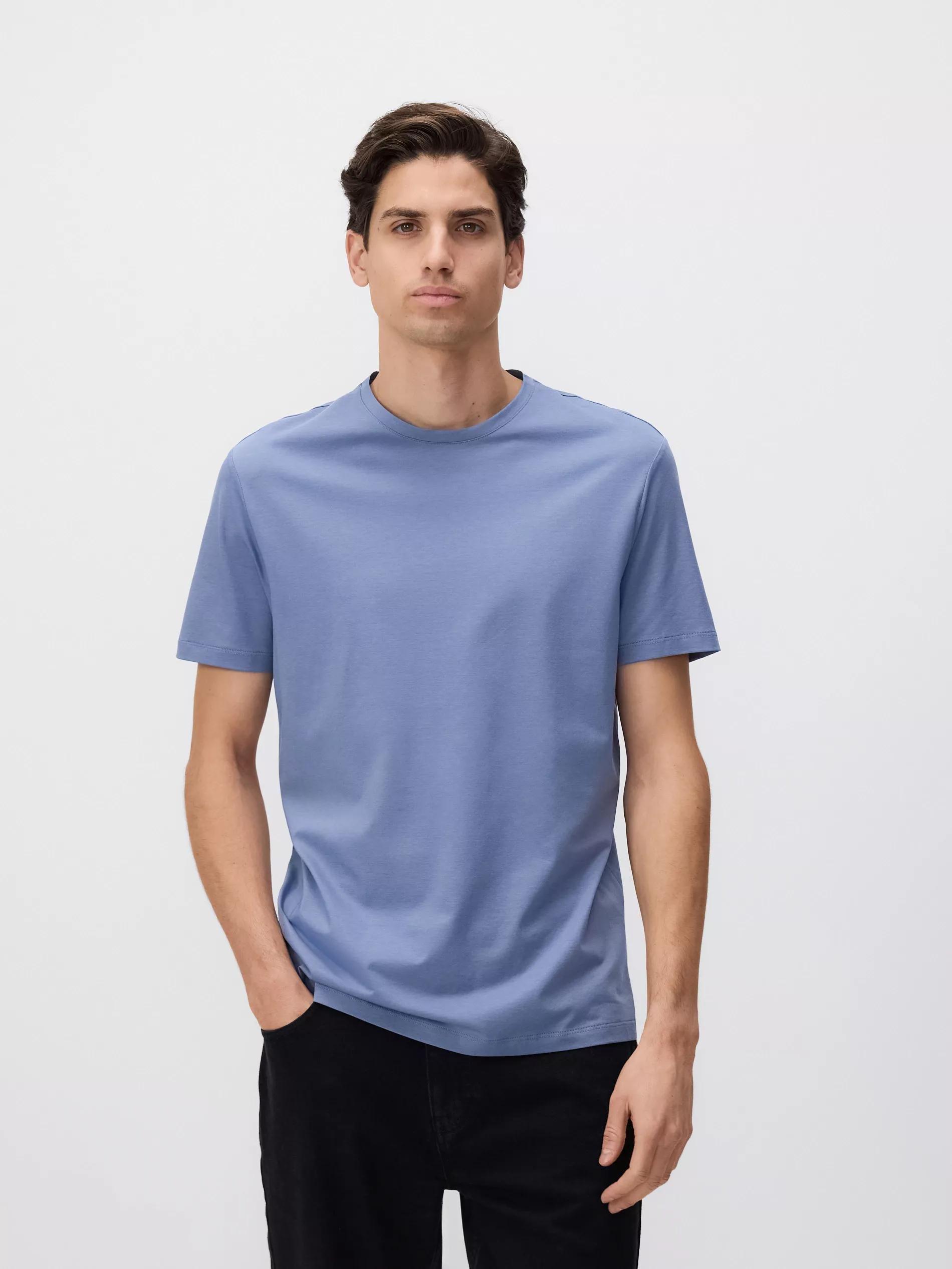 Slim Fit T-Shirt With Modal Blend, , large image number 2