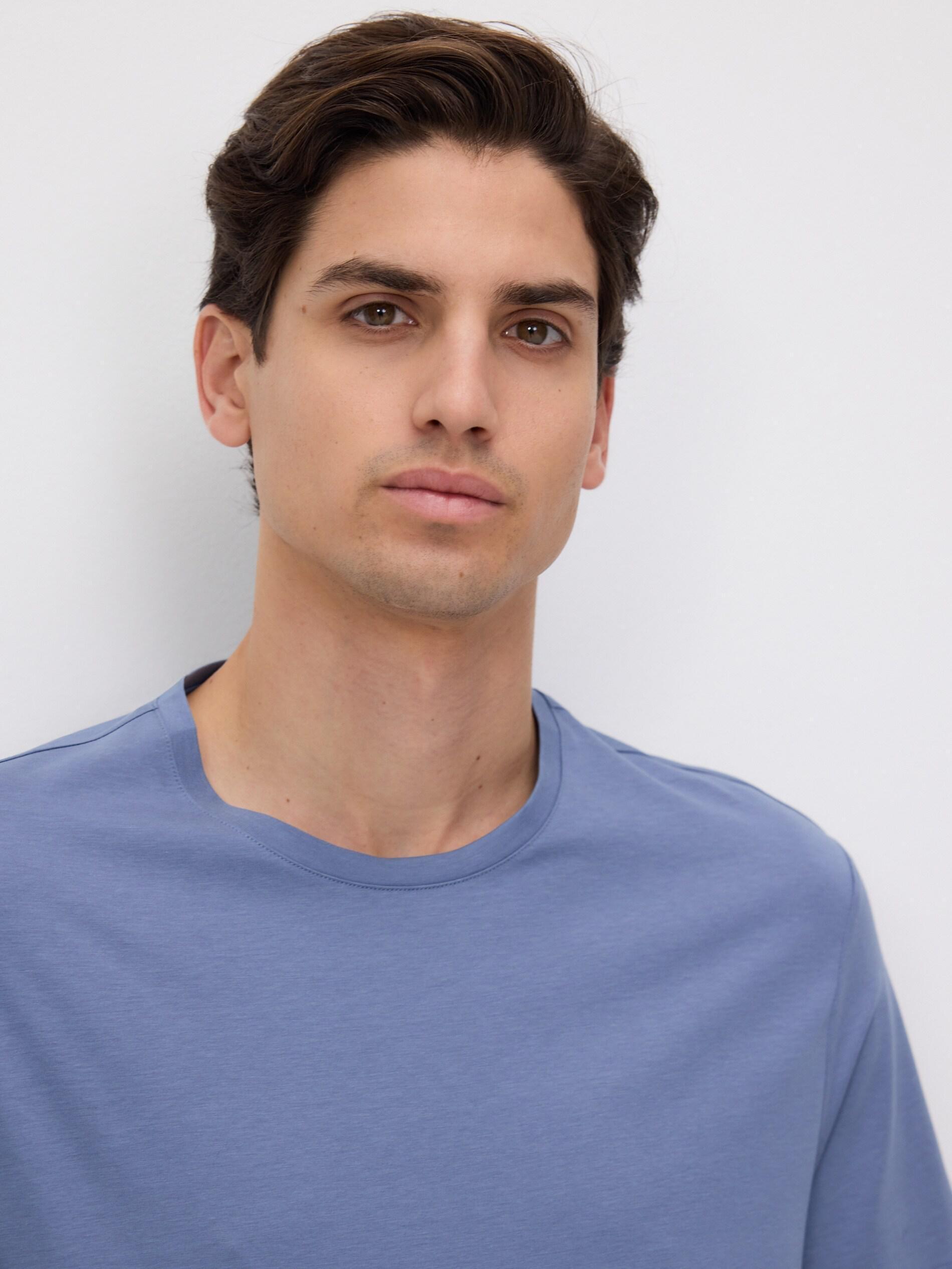 Slim Fit T-Shirt With Modal Blend, , large image number 3