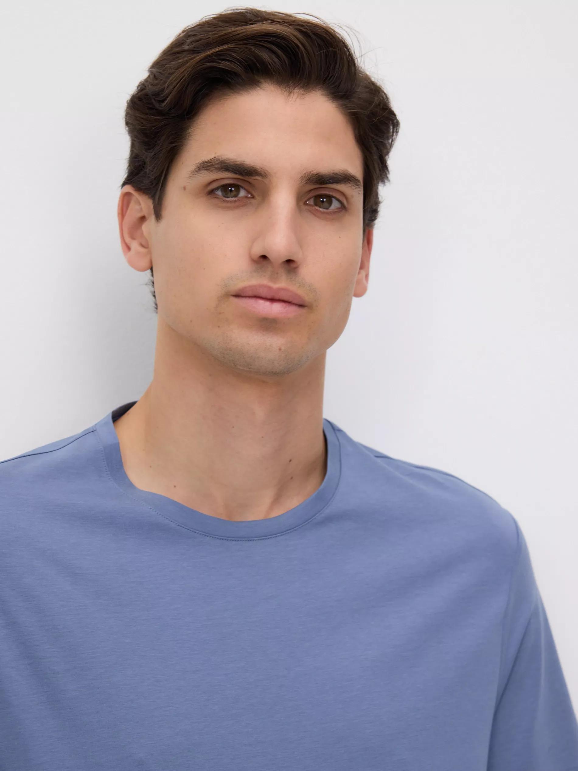Slim Fit T-Shirt With Modal Blend, , large image number 4