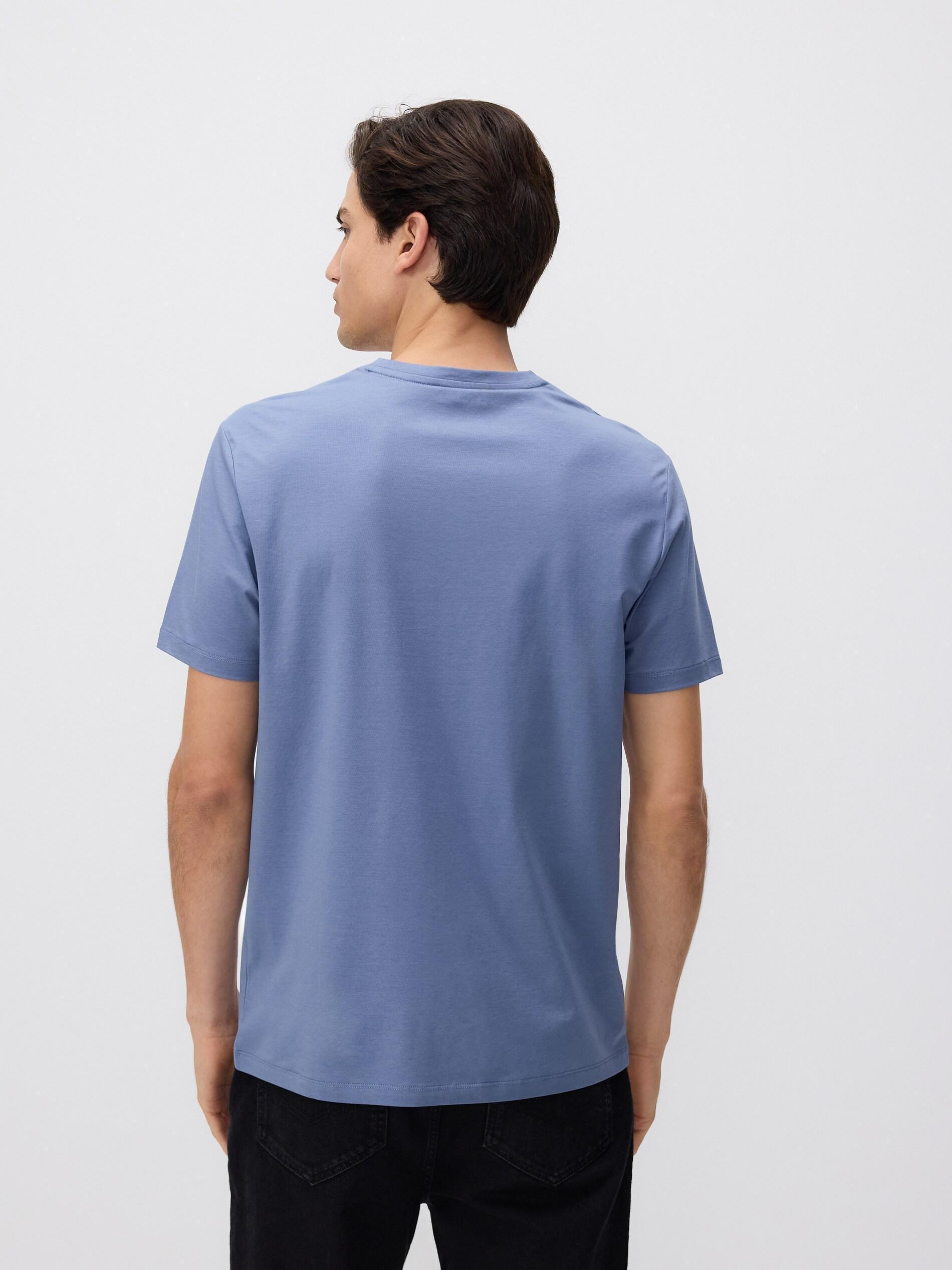 Slim Fit T-Shirt With Modal Blend, , large image number 5