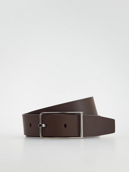 Reserved - Brown Leather Belt, Men