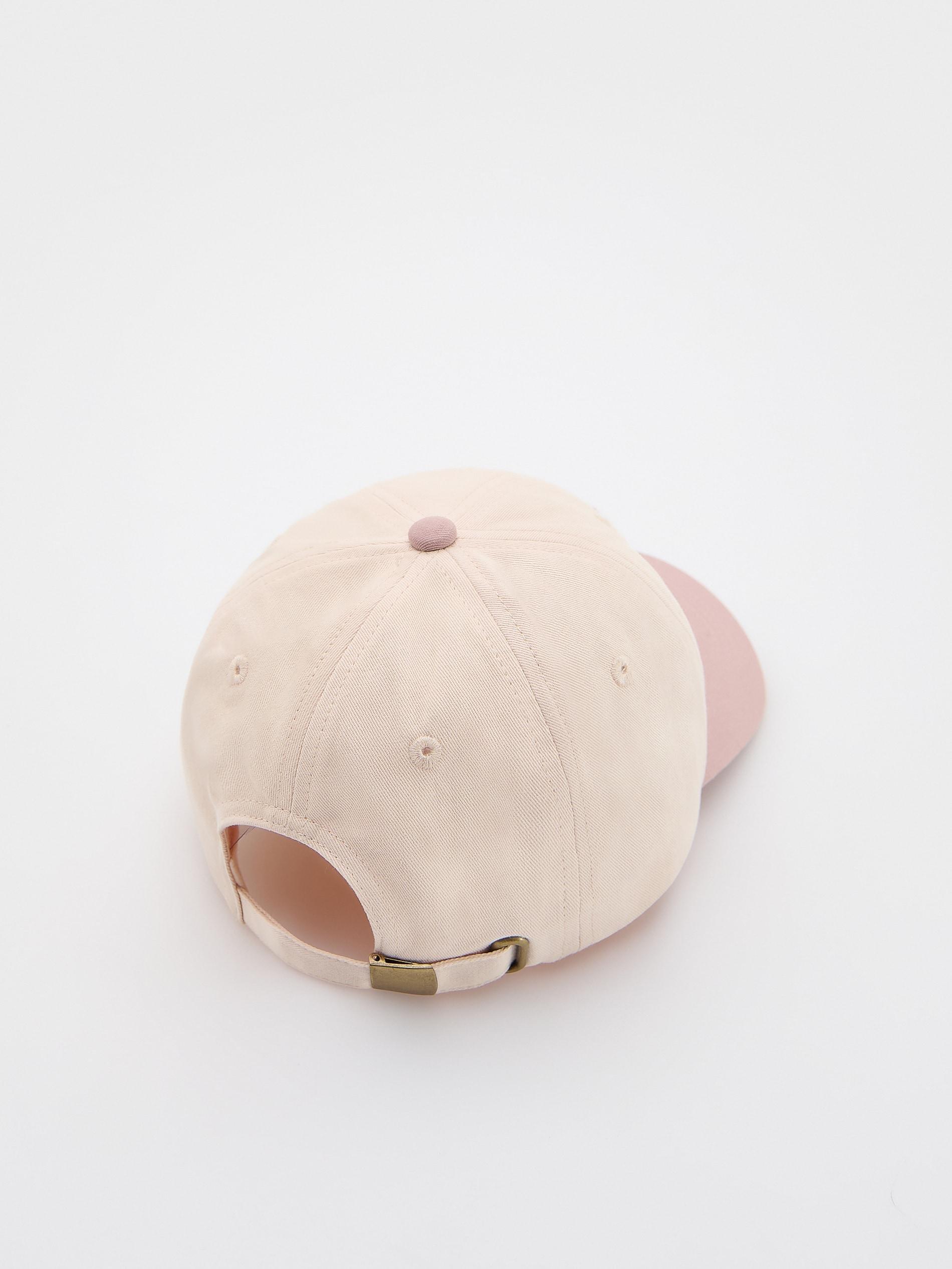 Pink Applique Baseball Cap, Kids Girls, , large image number 3
