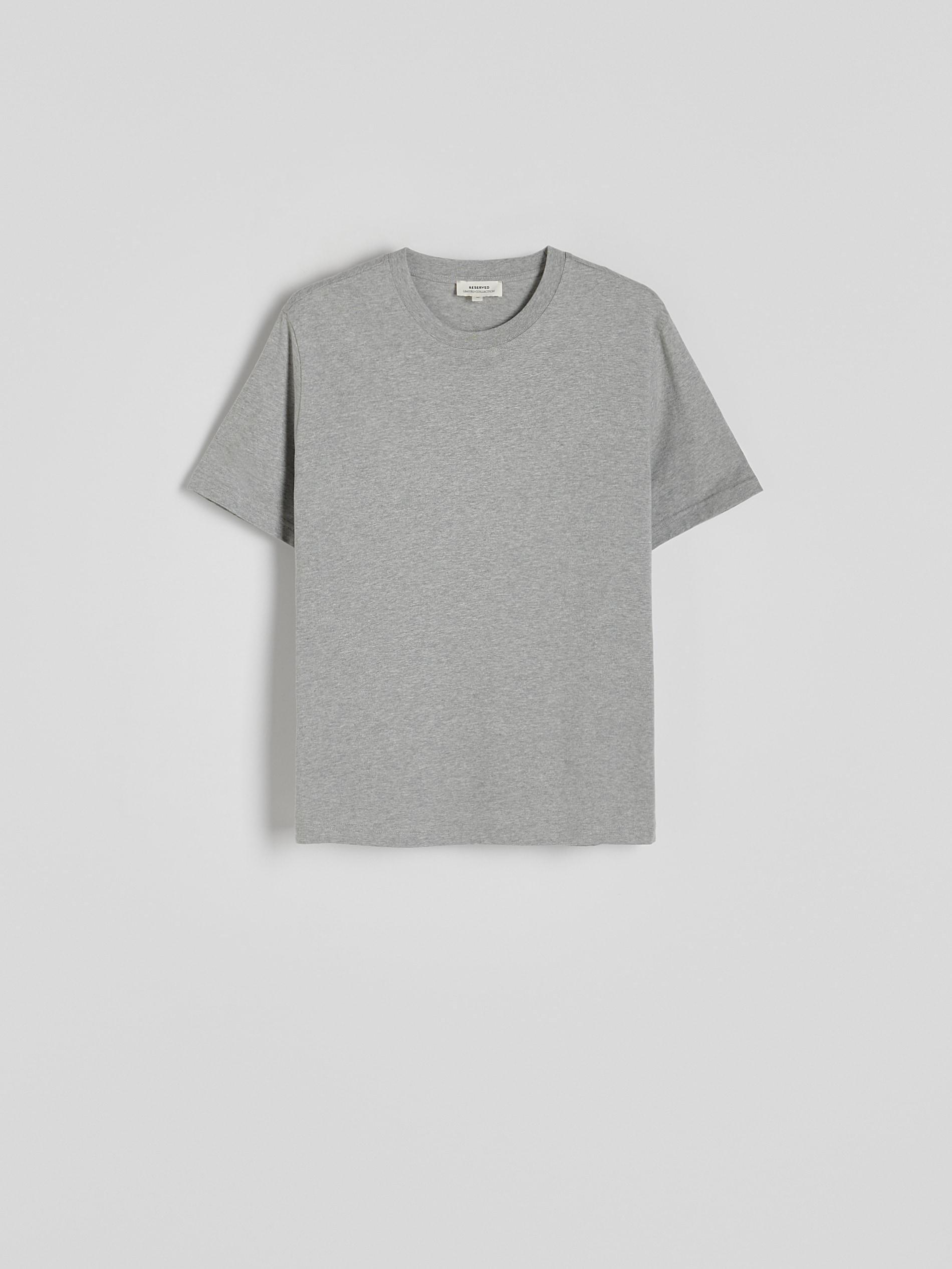 Grey Regular Fit Cotton T-Shirt, , large image number 9
