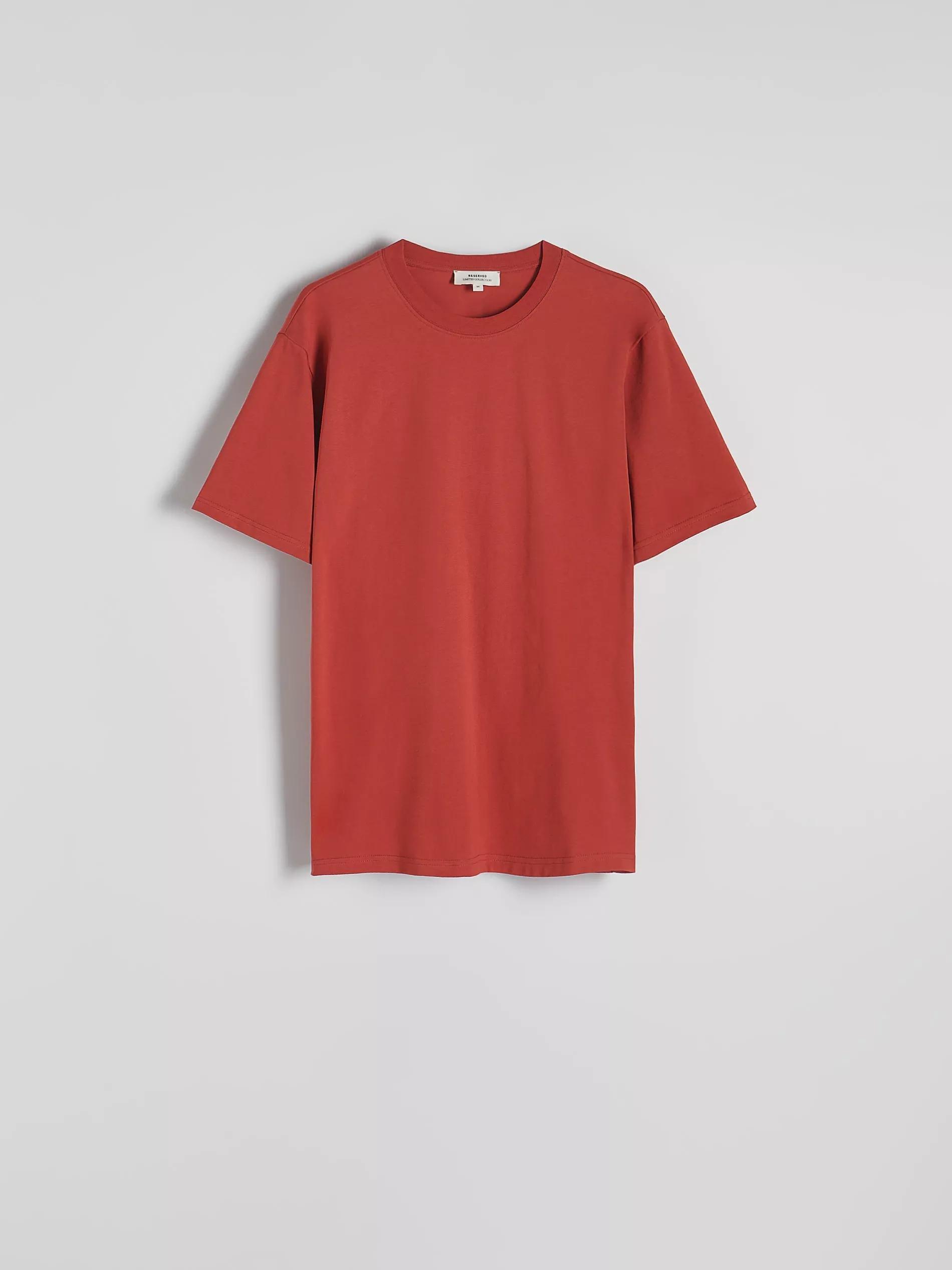 Red Regular Cotton T-Shirt, , large image number 2