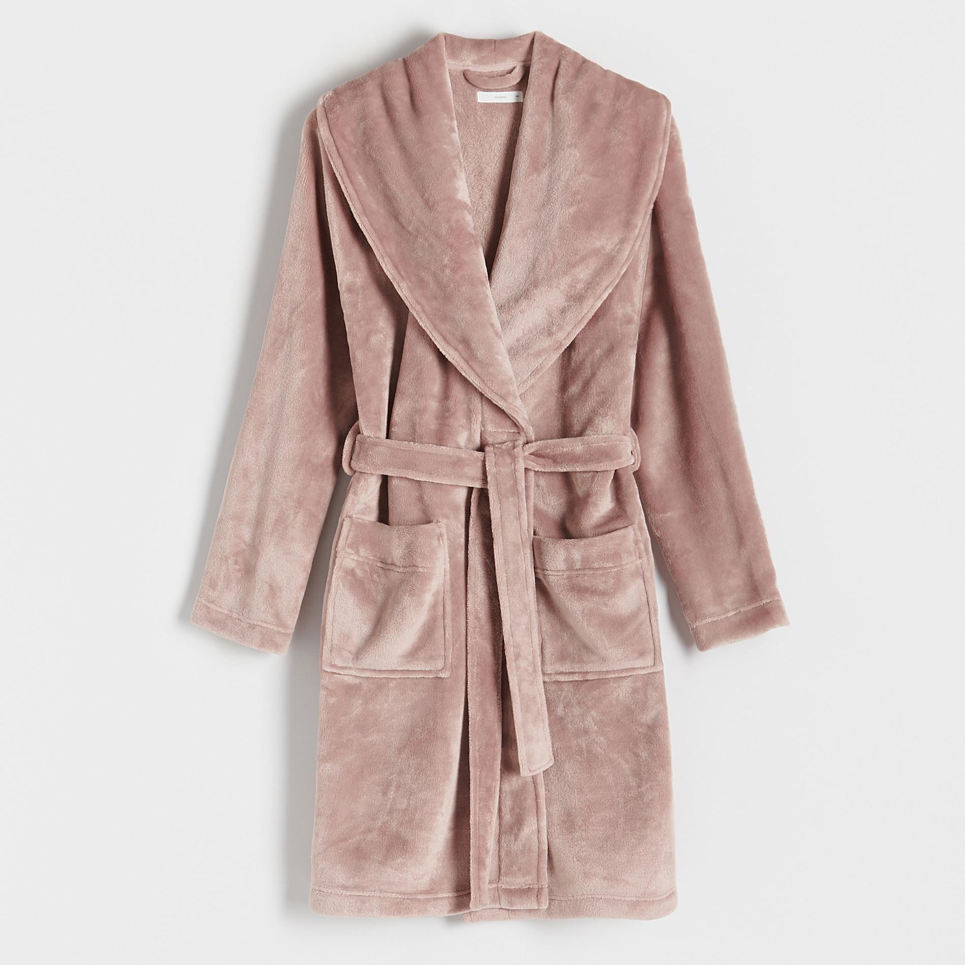 Reserved - Brown Tie Waist Belted Dressing Gown
